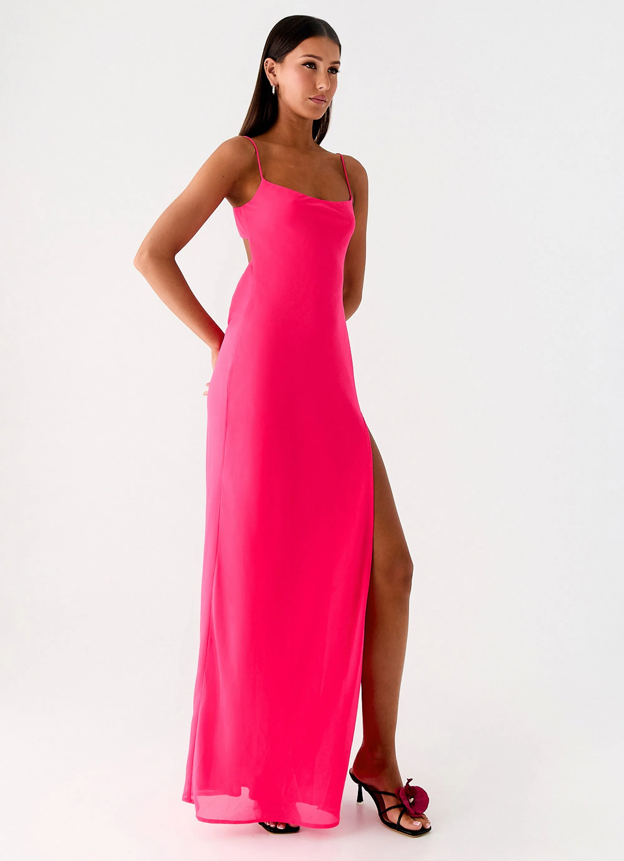 Alouette Maxi Dress - Fuchsia sold by Peppermayo product image thumbnail 5