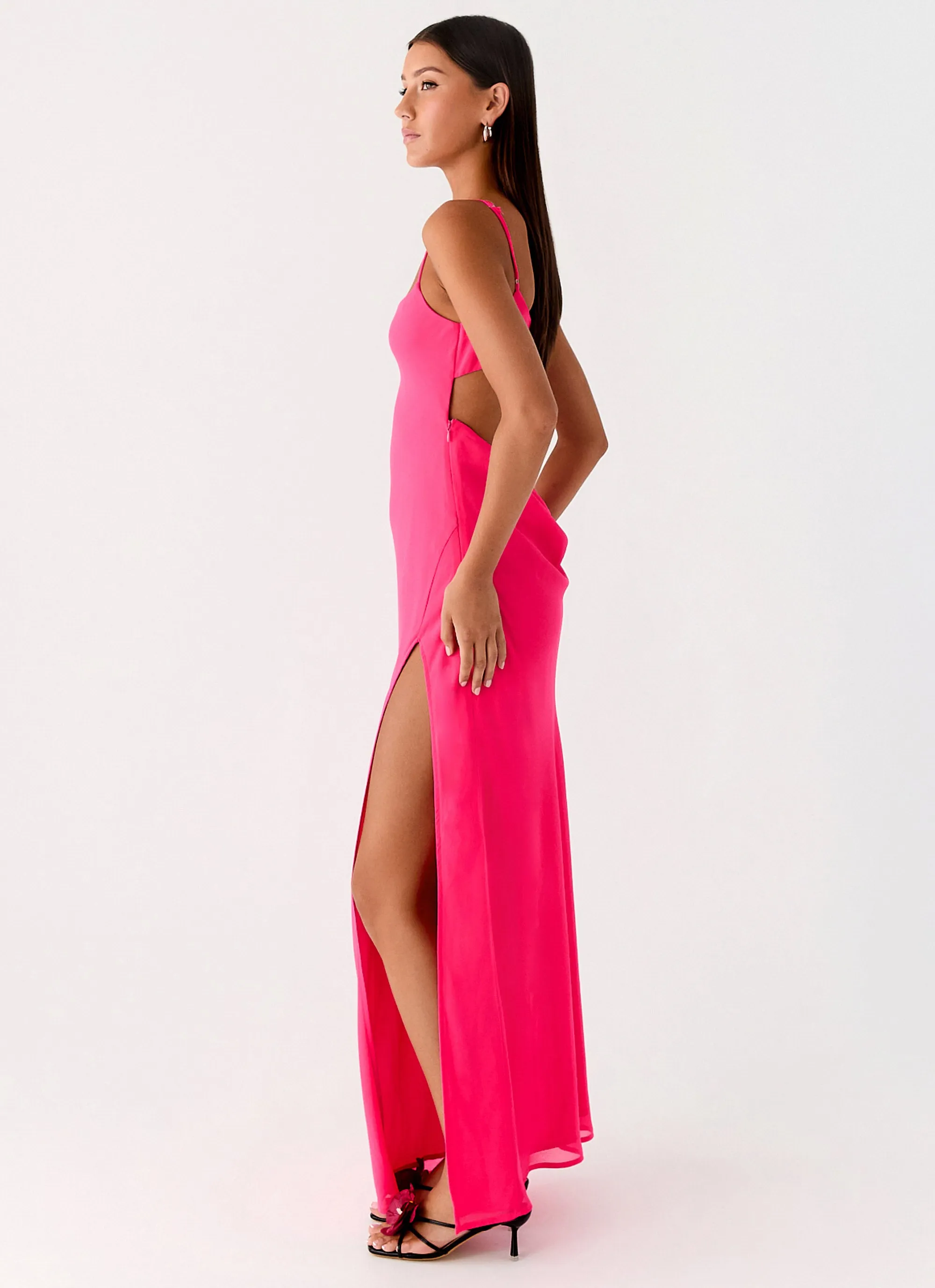 Alouette Maxi Dress - Fuchsia sold by Peppermayo product image thumbnail 3