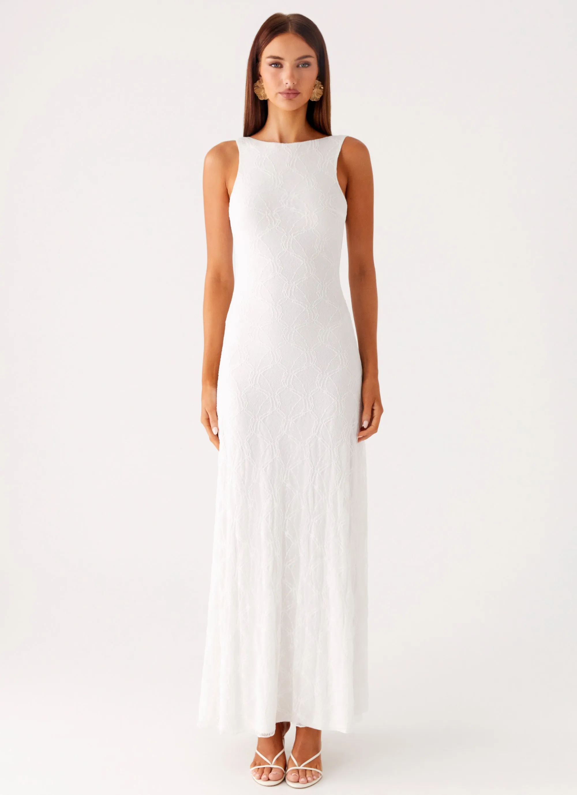 Embrace The Sun Maxi Dress - White sold by Peppermayo product image thumbnail 4