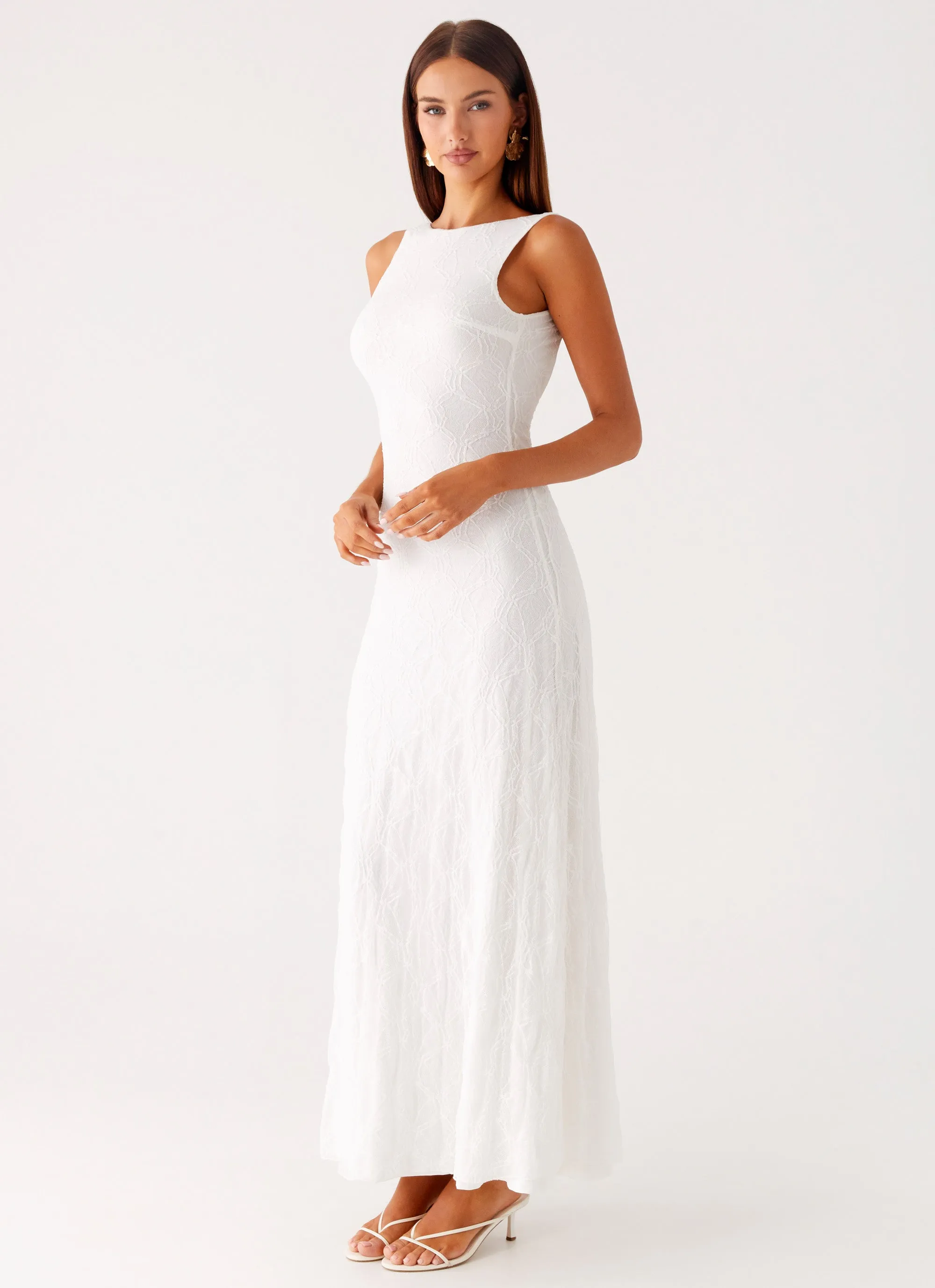 Embrace The Sun Maxi Dress - White sold by Peppermayo product image thumbnail 5