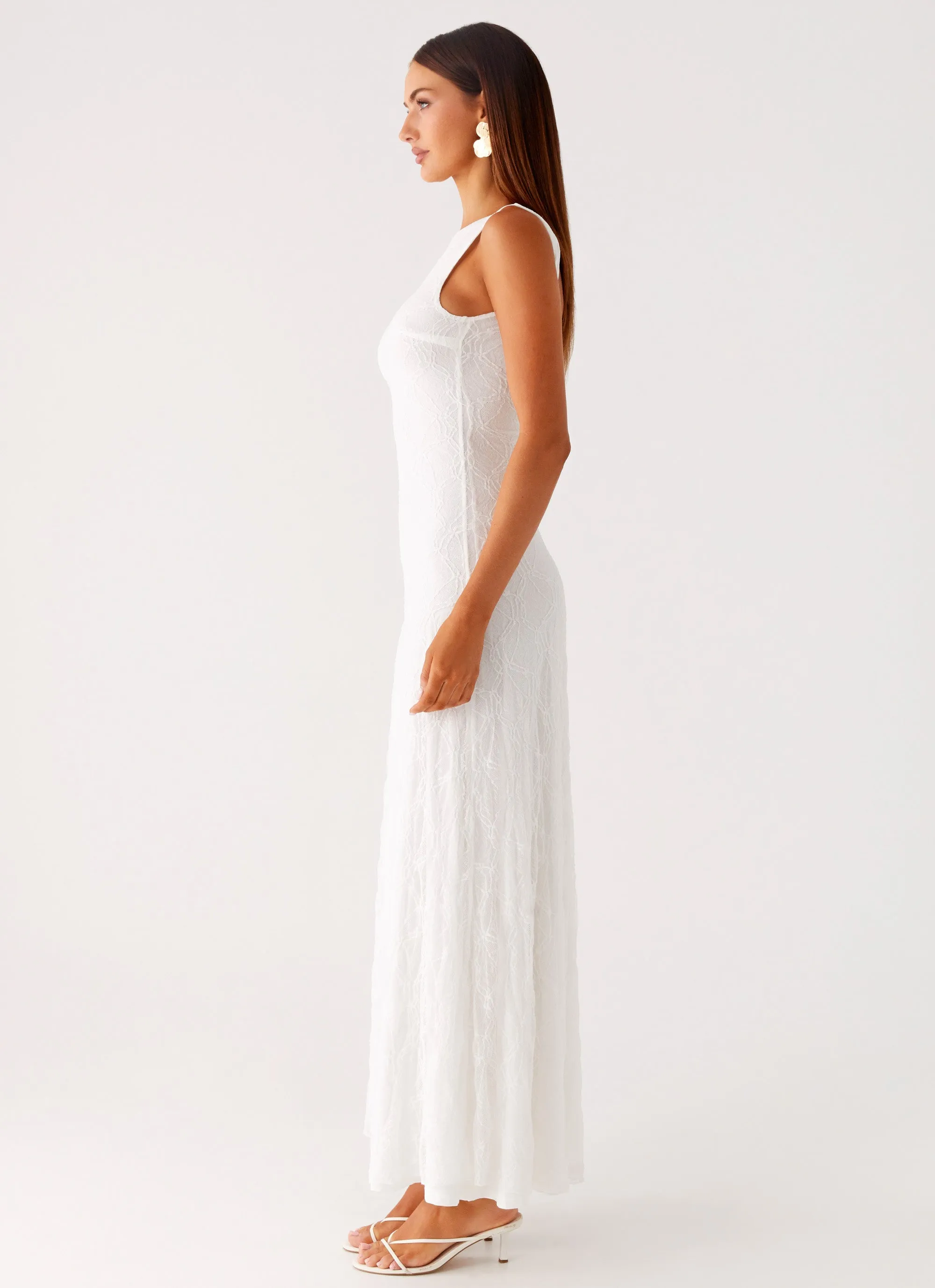 Embrace The Sun Maxi Dress - White sold by Peppermayo product image thumbnail 2