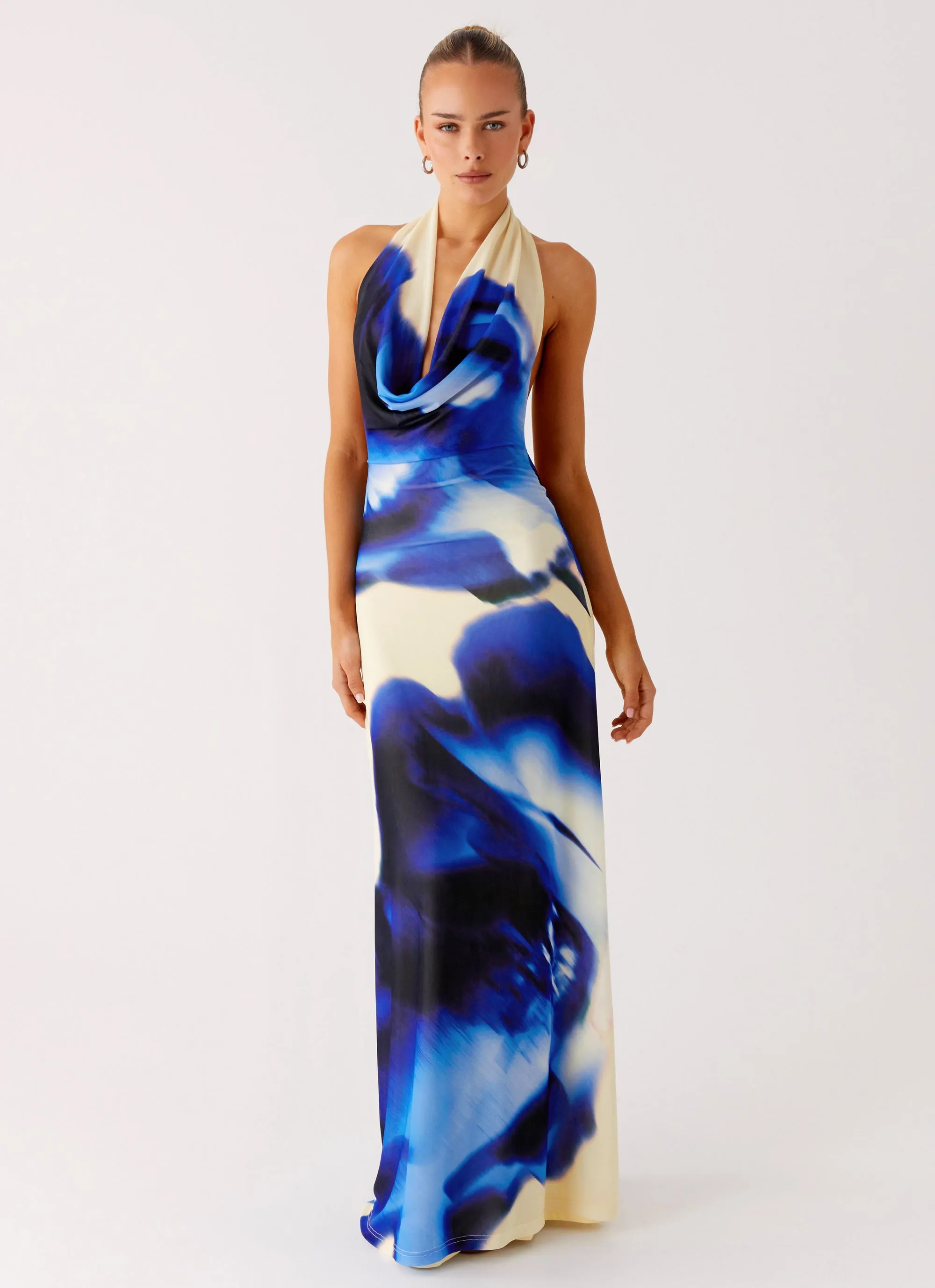 Only A Feeling Cowl Neck Maxi Dress - Heirloom Floral sold by Peppermayo product image thumbnail 4