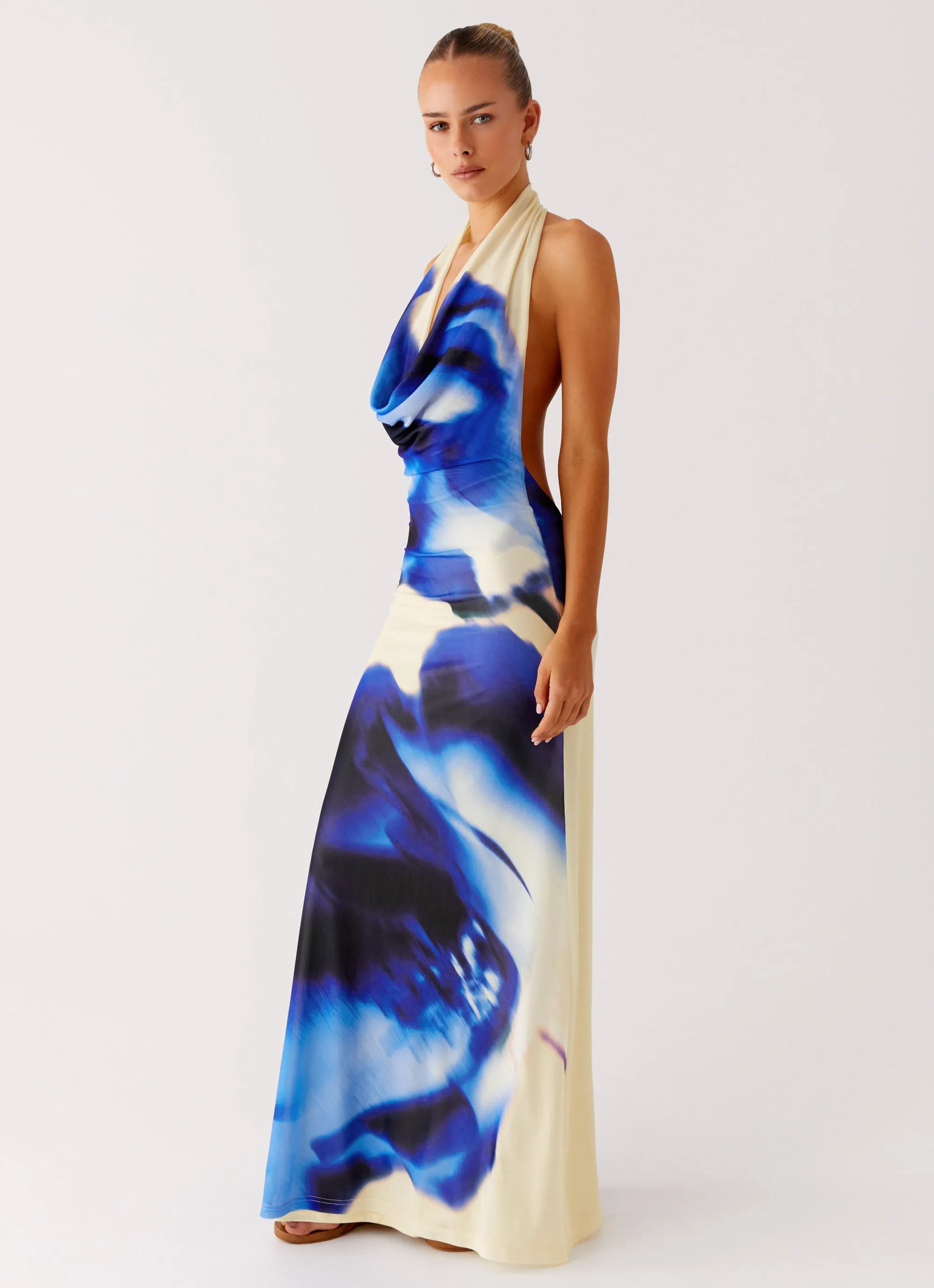 Only A Feeling Cowl Neck Maxi Dress - Heirloom Floral sold by Peppermayo product image thumbnail 5