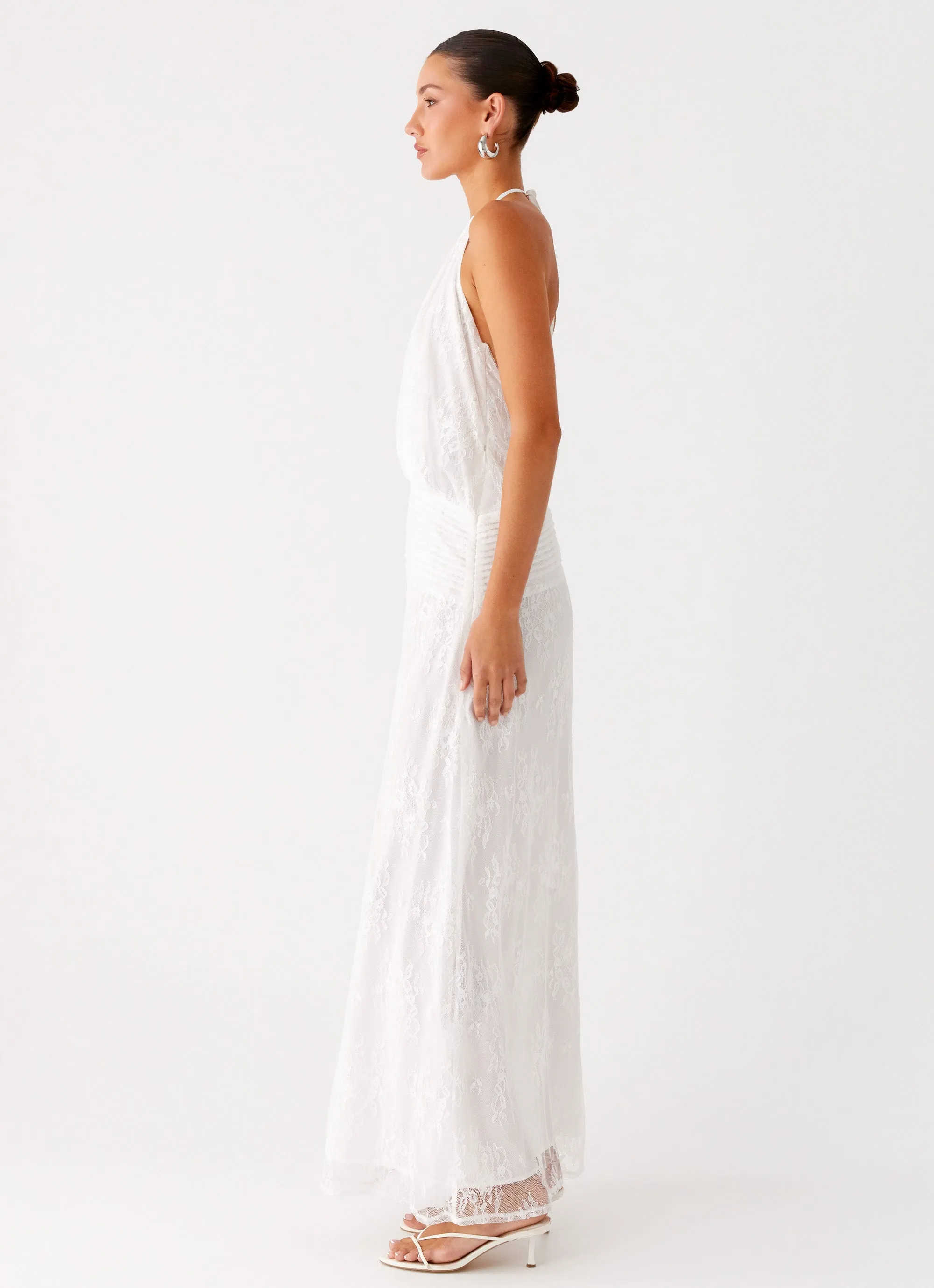 Reinhart Halter Maxi Dress - White sold by Peppermayo product image thumbnail 2