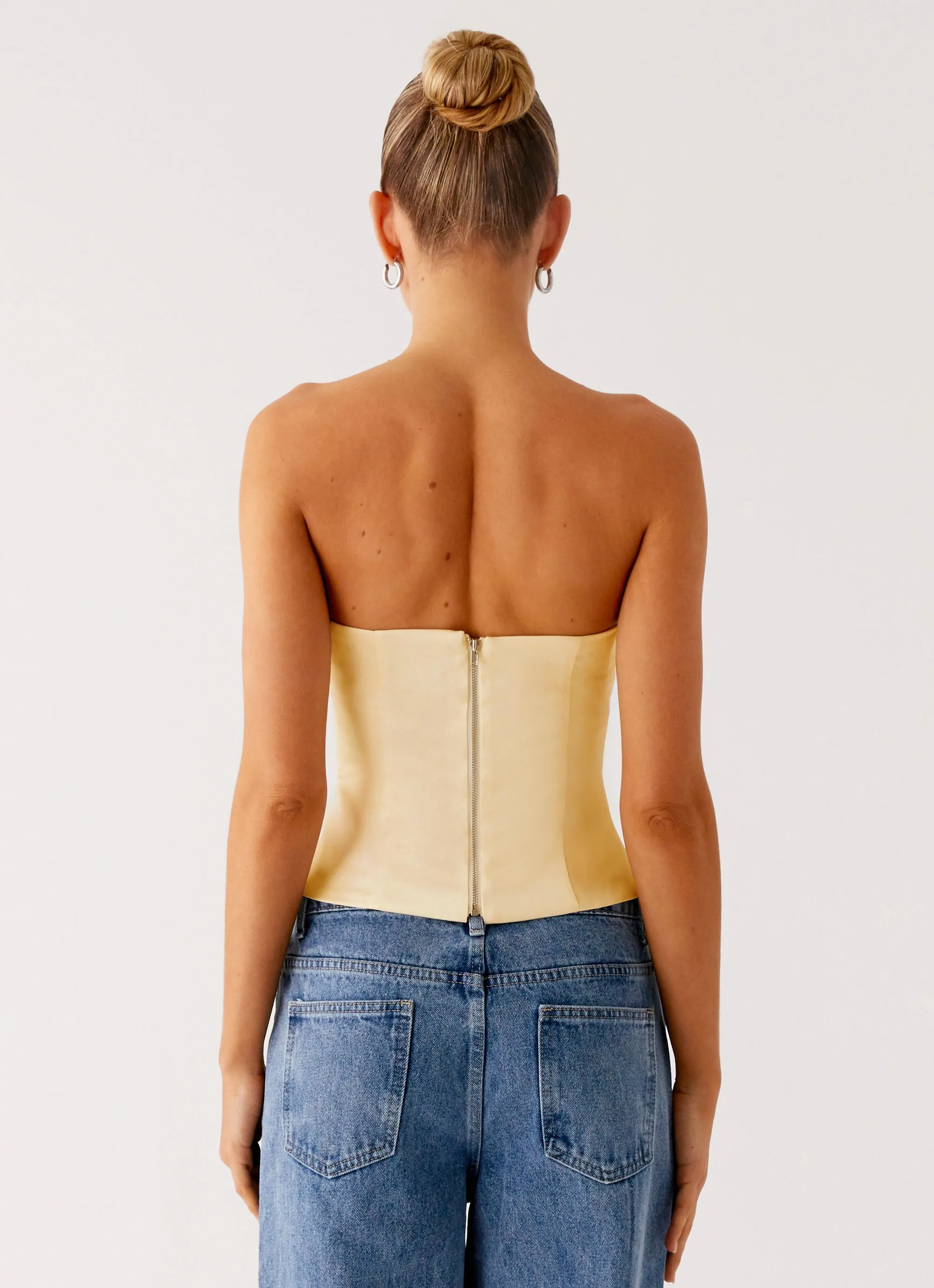 Dreamy Skies Strapless Top - Heirloom Floral sold by Peppermayo product image thumbnail 2