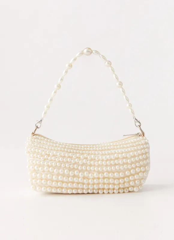 Sunkissed Story Shoulder Bag - Pearl made by Peppermayo