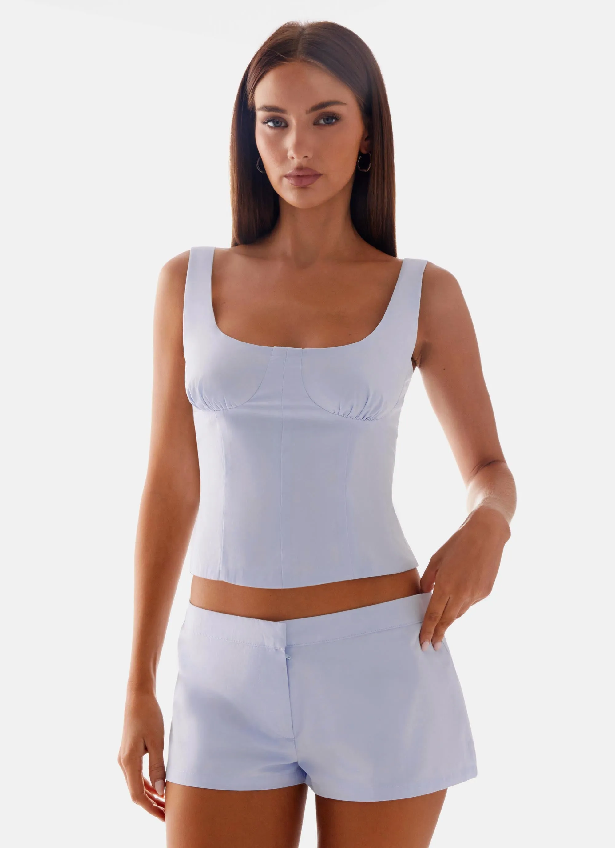Coastline Bustier Top - Blue sold by Peppermayo product image thumbnail 2