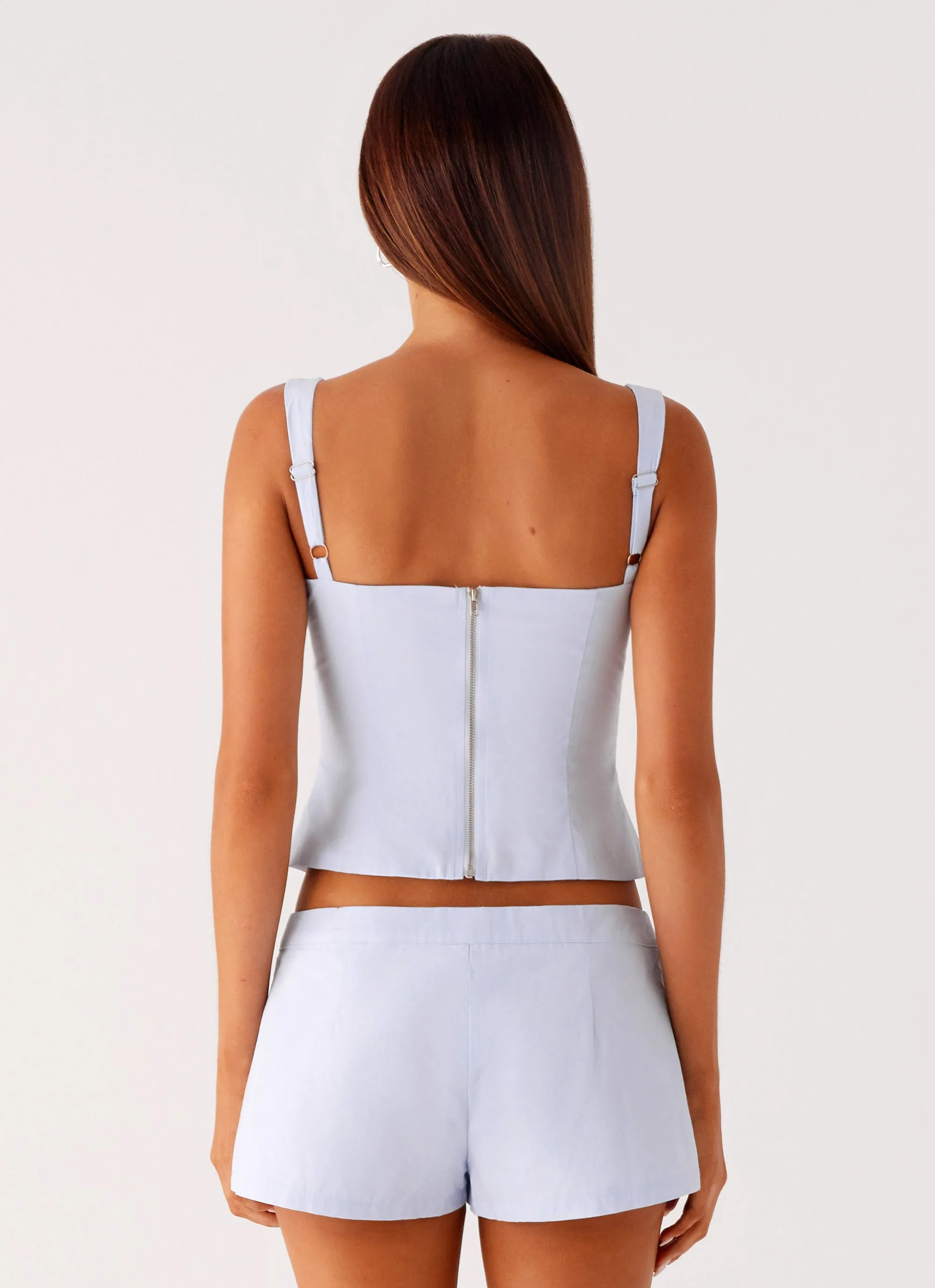Coastline Bustier Top - Blue sold by Peppermayo product image thumbnail 4