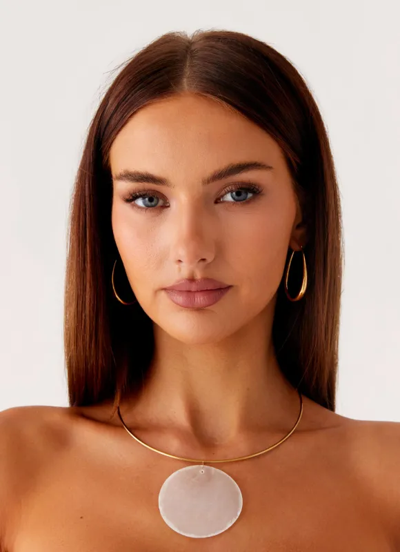 Dusk Till Dawn Necklace - Gold made by Peppermayo