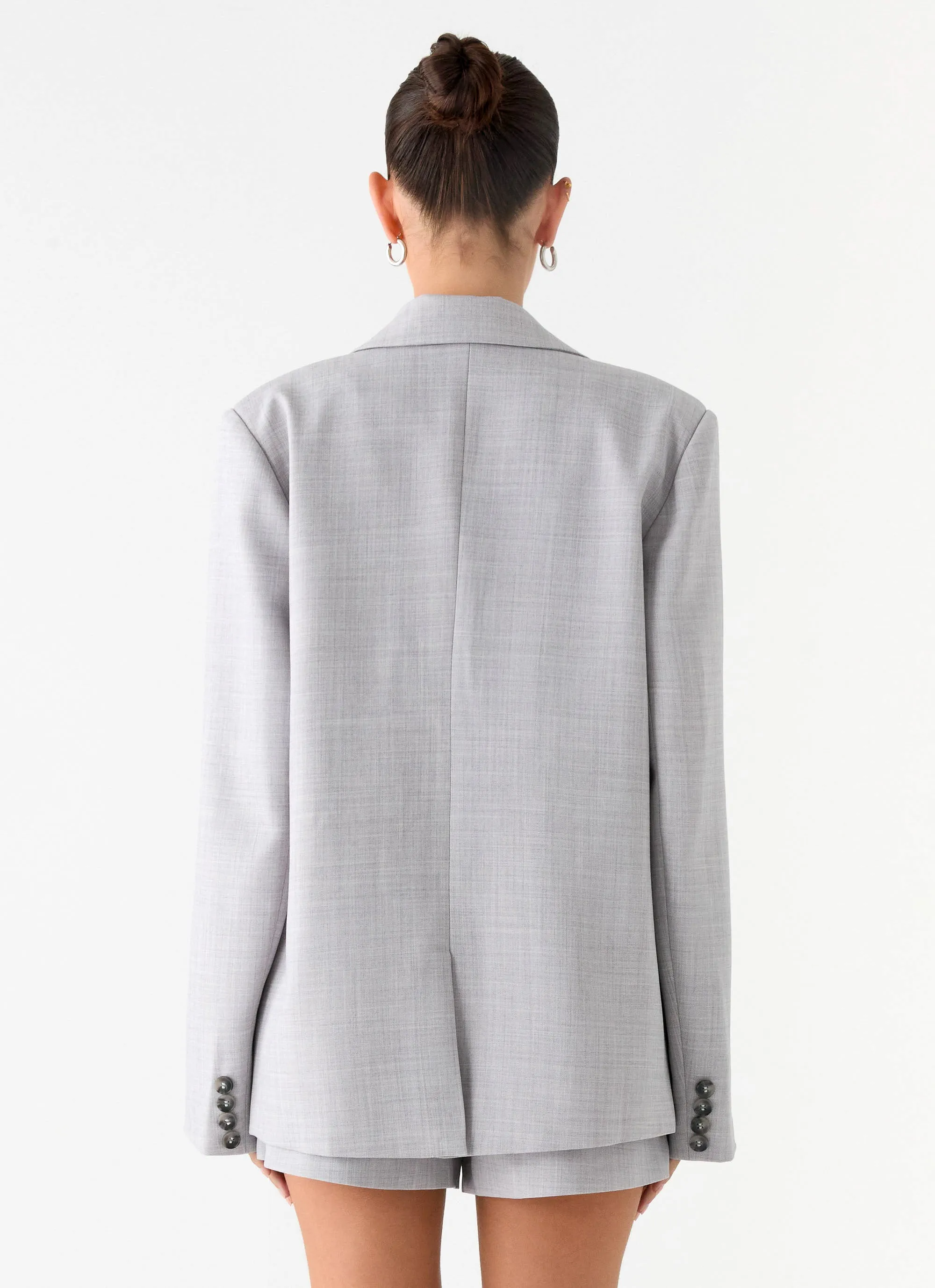 Kingston Oversized Blazer - Grey sold by Peppermayo product image thumbnail 3