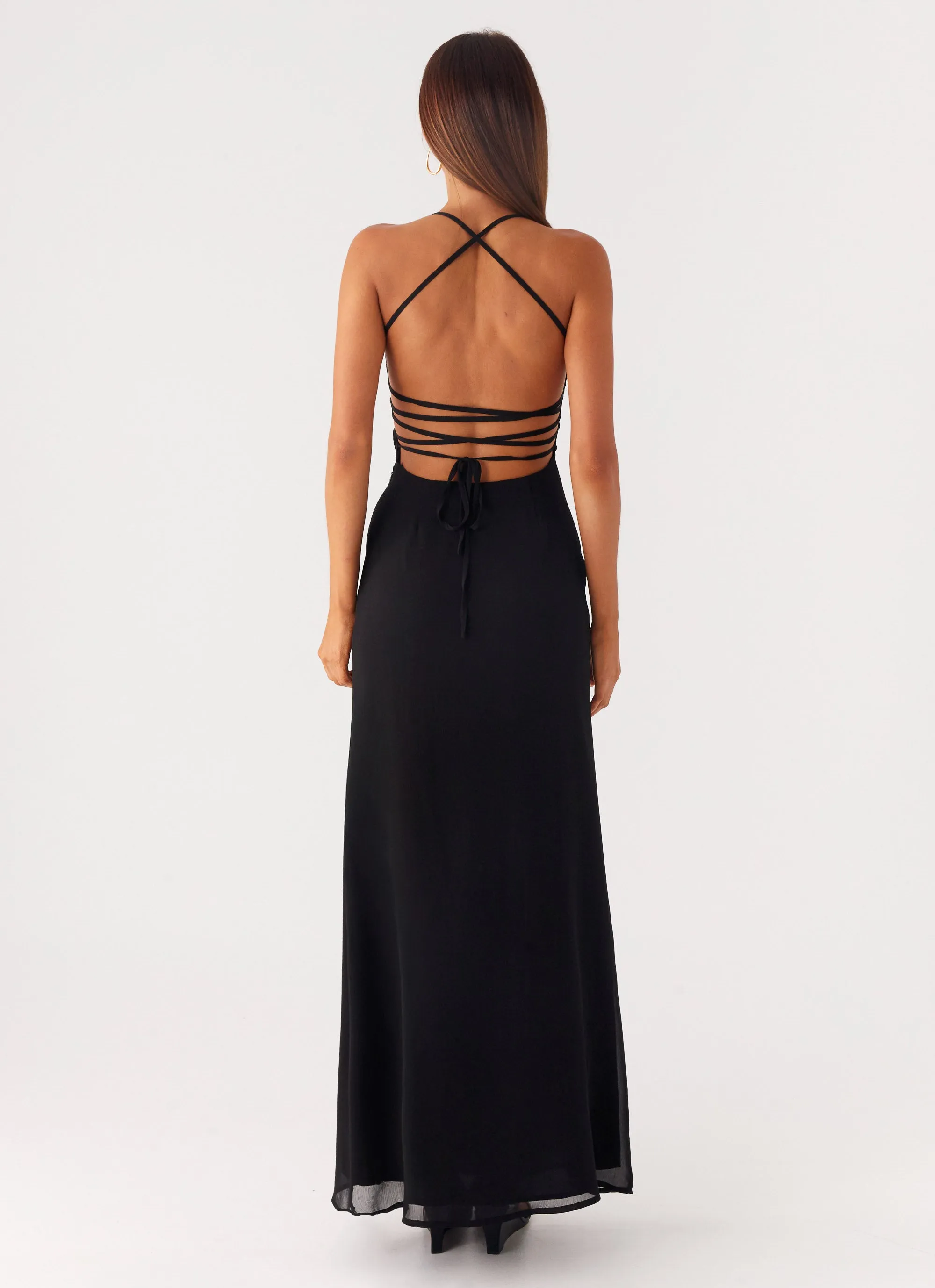 Peggy Maxi Dress - Black sold by Peppermayo product image thumbnail 4