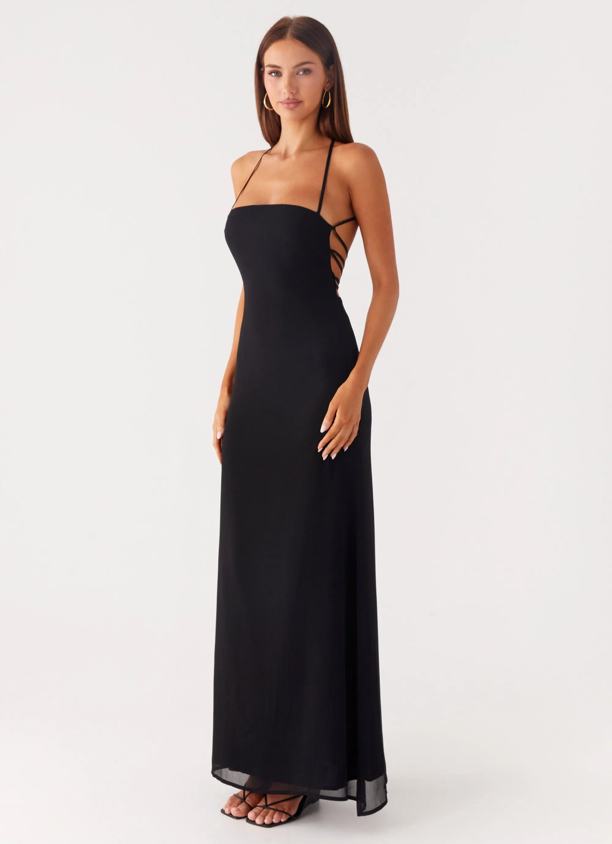Peggy Maxi Dress - Black sold by Peppermayo product image thumbnail 3