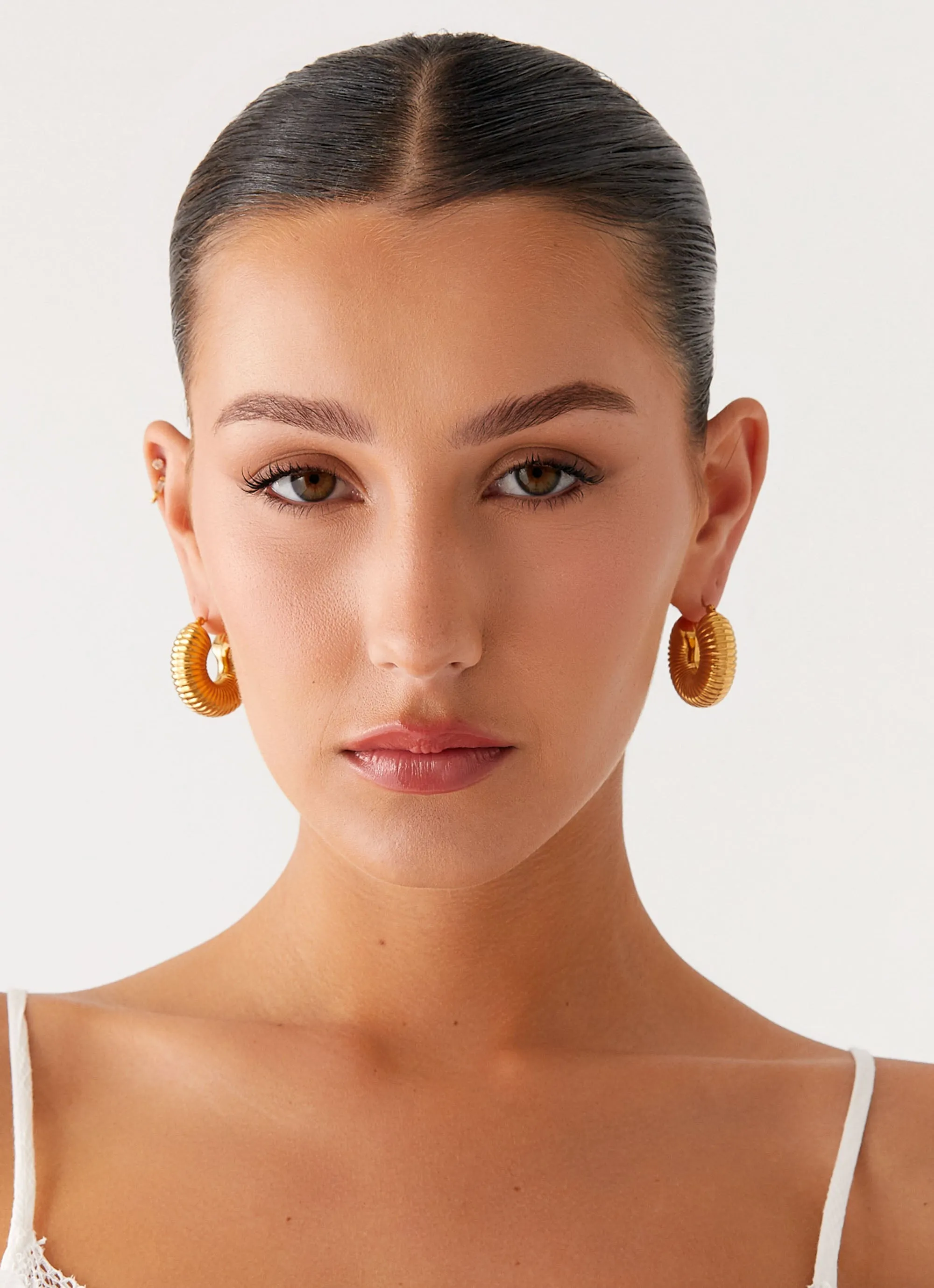 City Girl Earrings - Gold sold by Peppermayo product image thumbnail 2