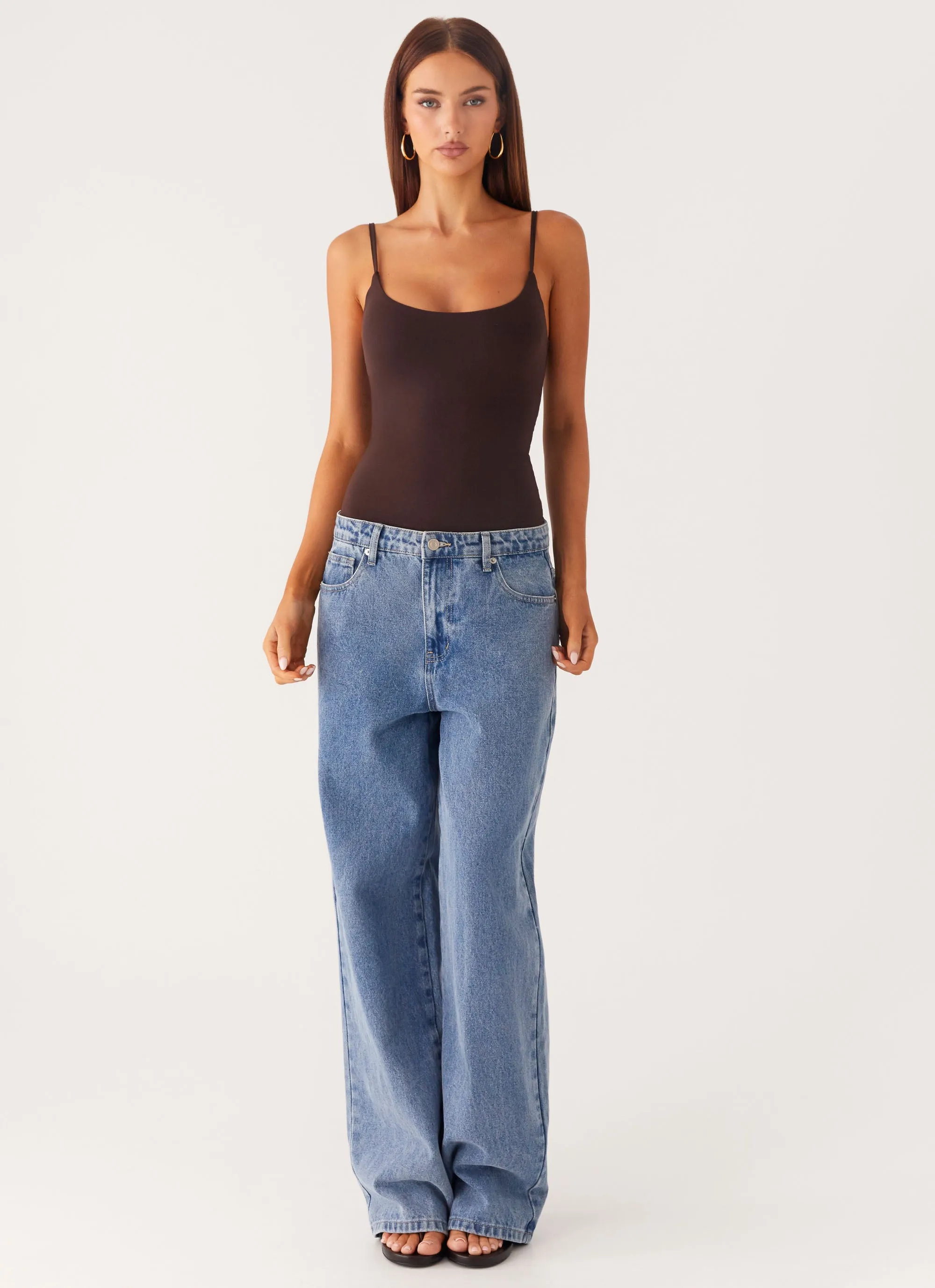 Blondie Tank Top - Chocolate sold by Peppermayo product image thumbnail 4