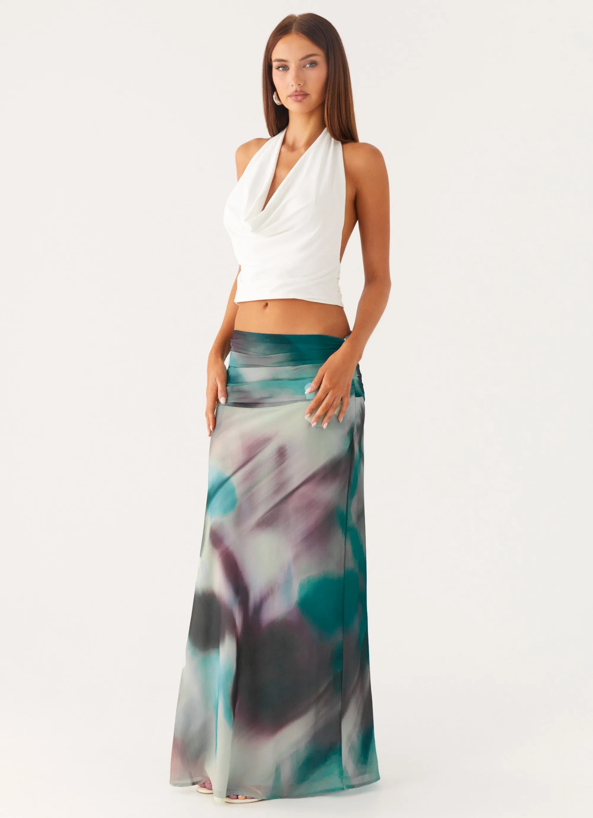 Rimi Maxi Skirt - Sea Splash sold by Peppermayo product image thumbnail 5