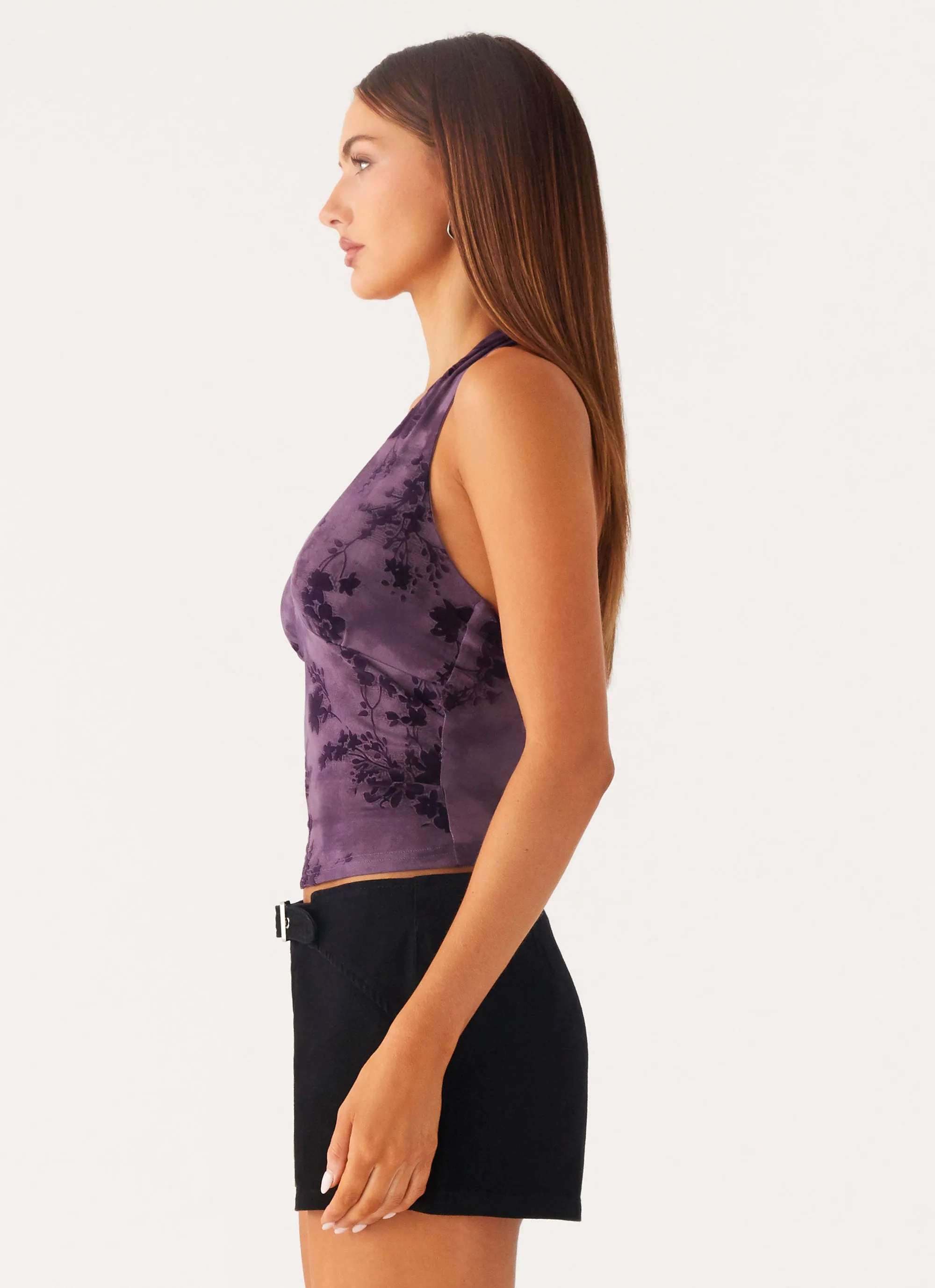 Hanny Halter Top - Purple sold by Peppermayo product image thumbnail 2