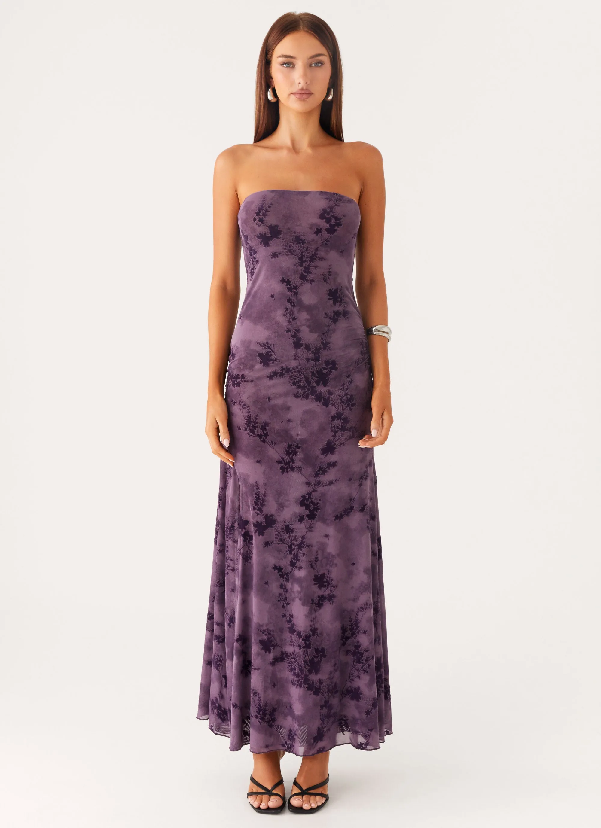 Alexandrite Midi Dress - Purple sold by Peppermayo product image thumbnail 4