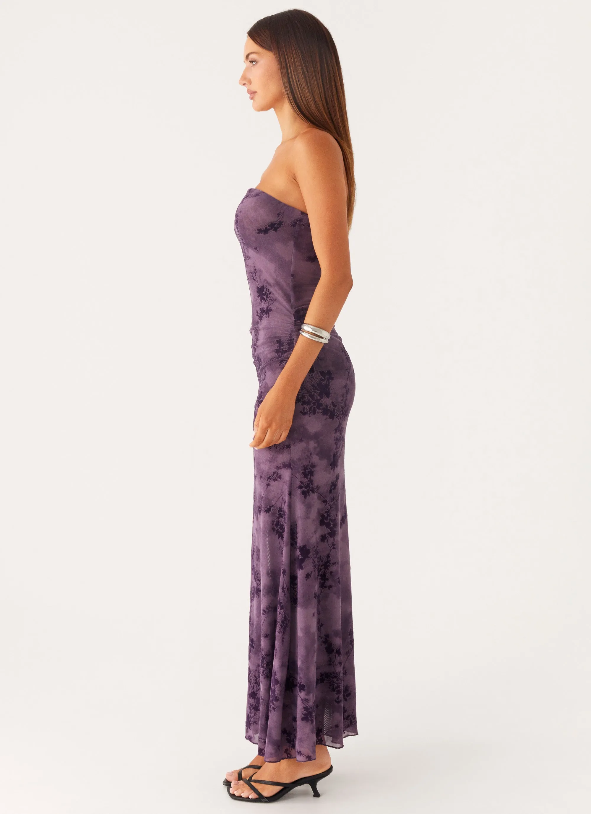 Alexandrite Midi Dress - Purple sold by Peppermayo product image thumbnail 2