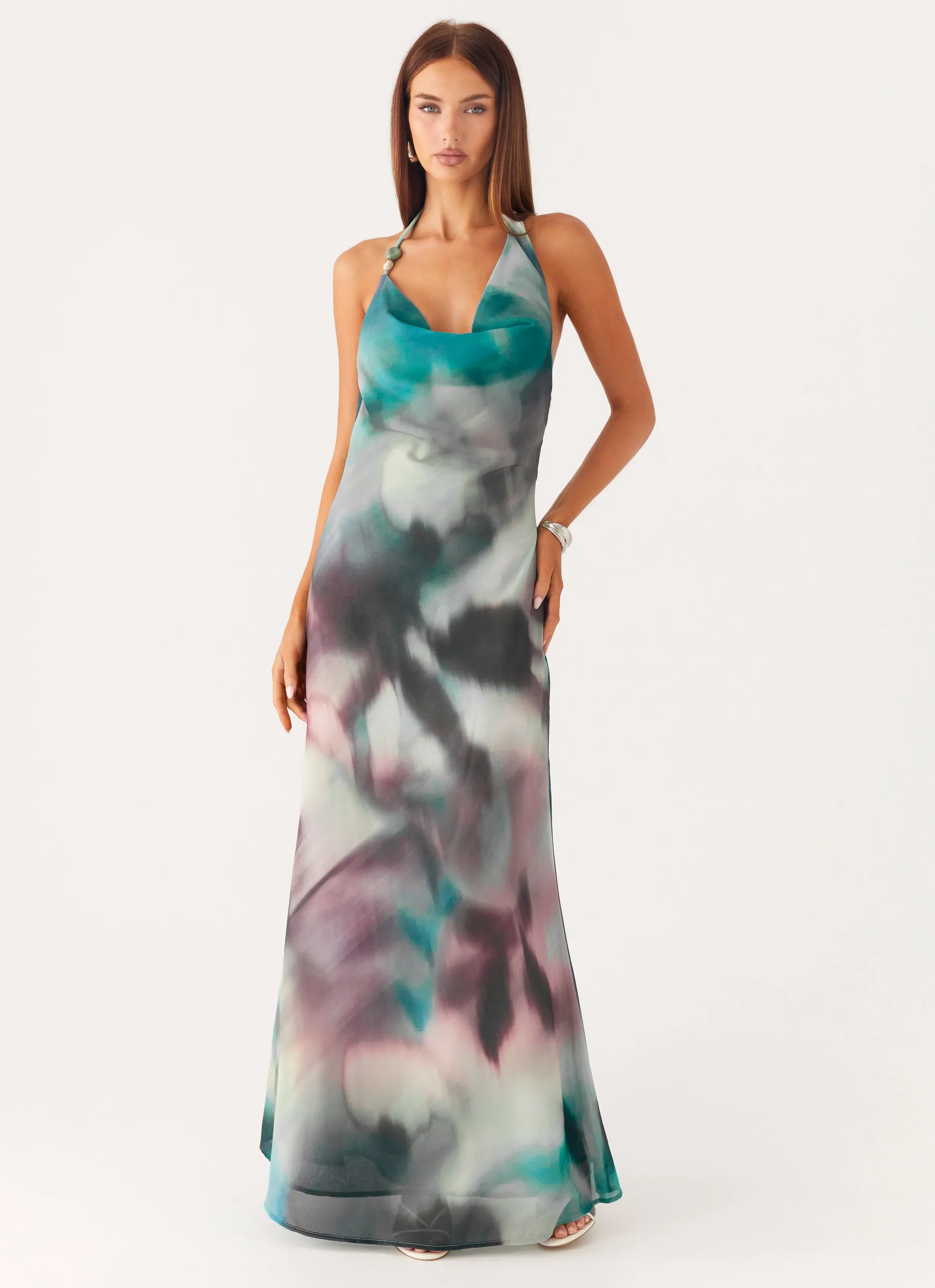 Lost At Sea Maxi Dress - Sea Splash sold by Peppermayo product image thumbnail 5