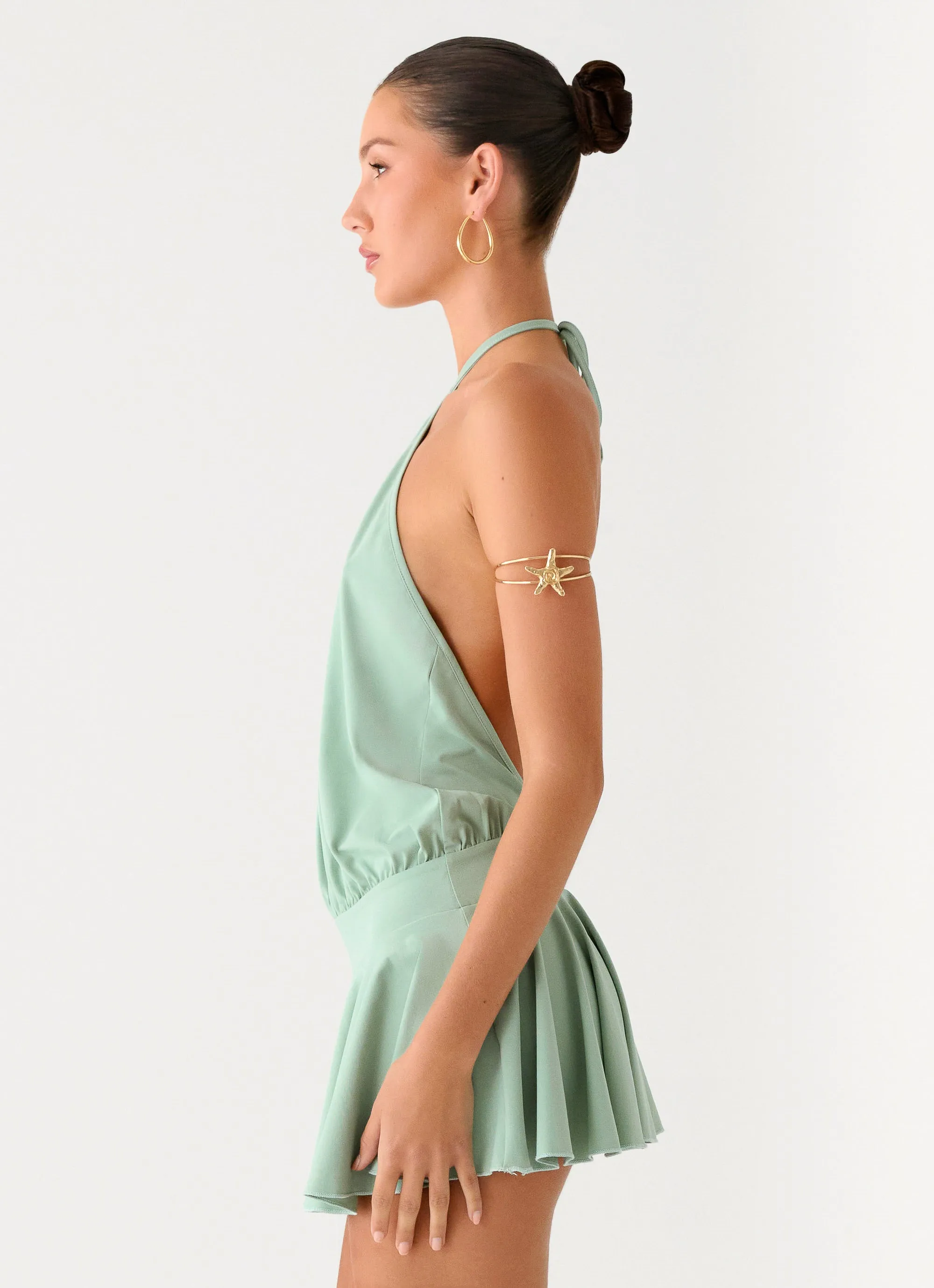 Mable Mini Dress - Green sold by Peppermayo product image thumbnail 2