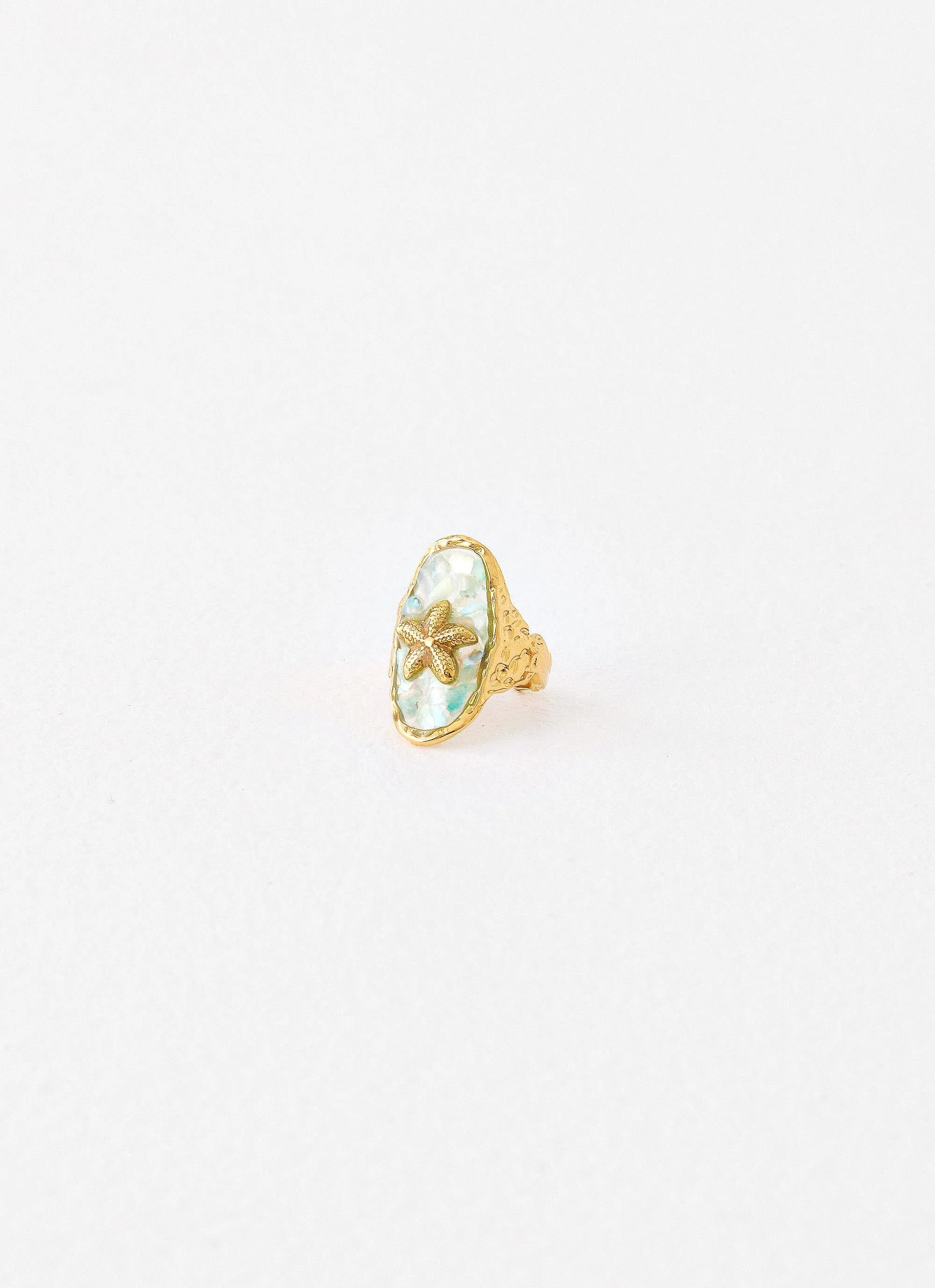 Coral Cove Ring - Blue sold by Peppermayo