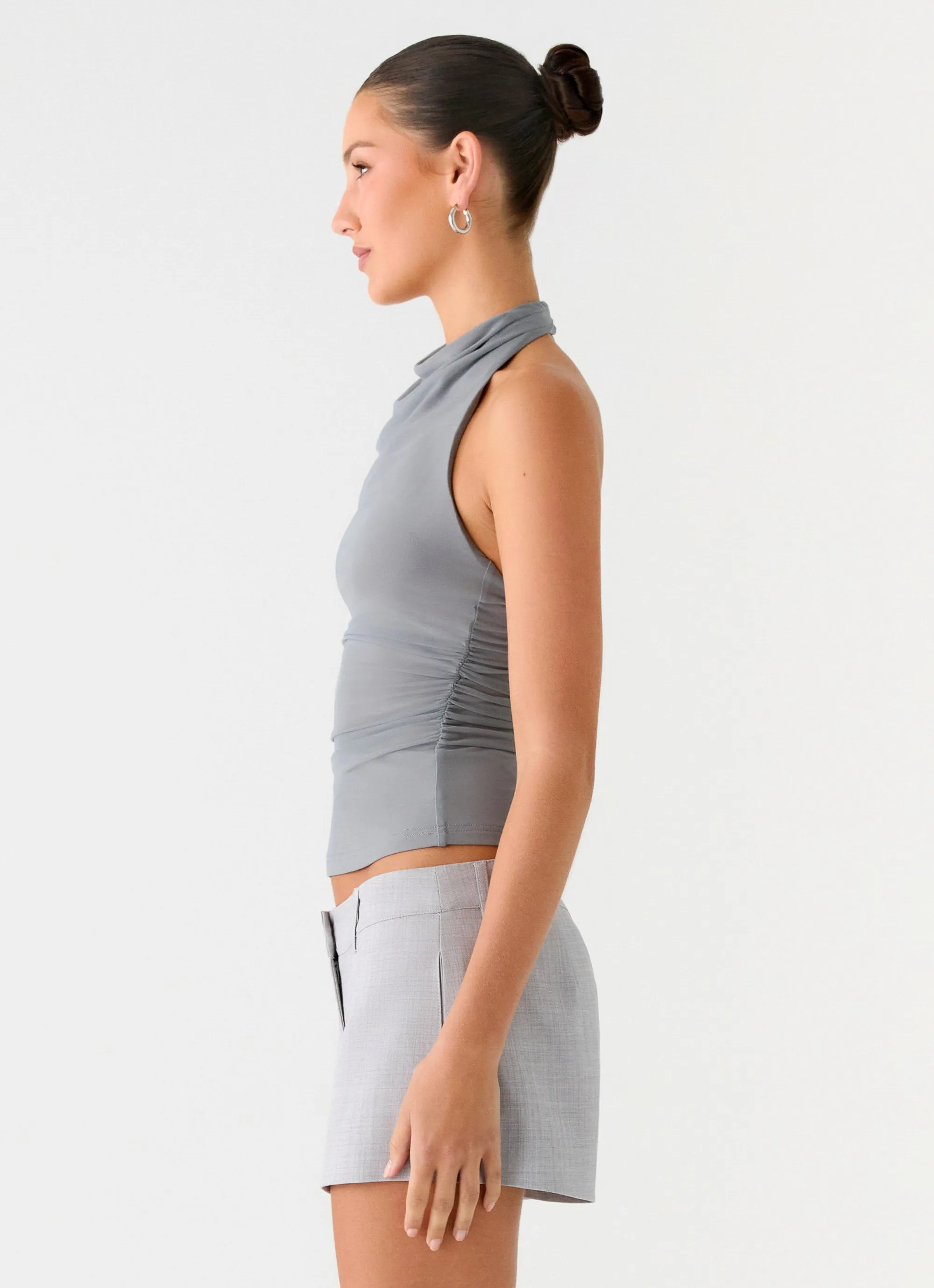 Rosana Halter Top - Grey sold by Peppermayo product image thumbnail 3