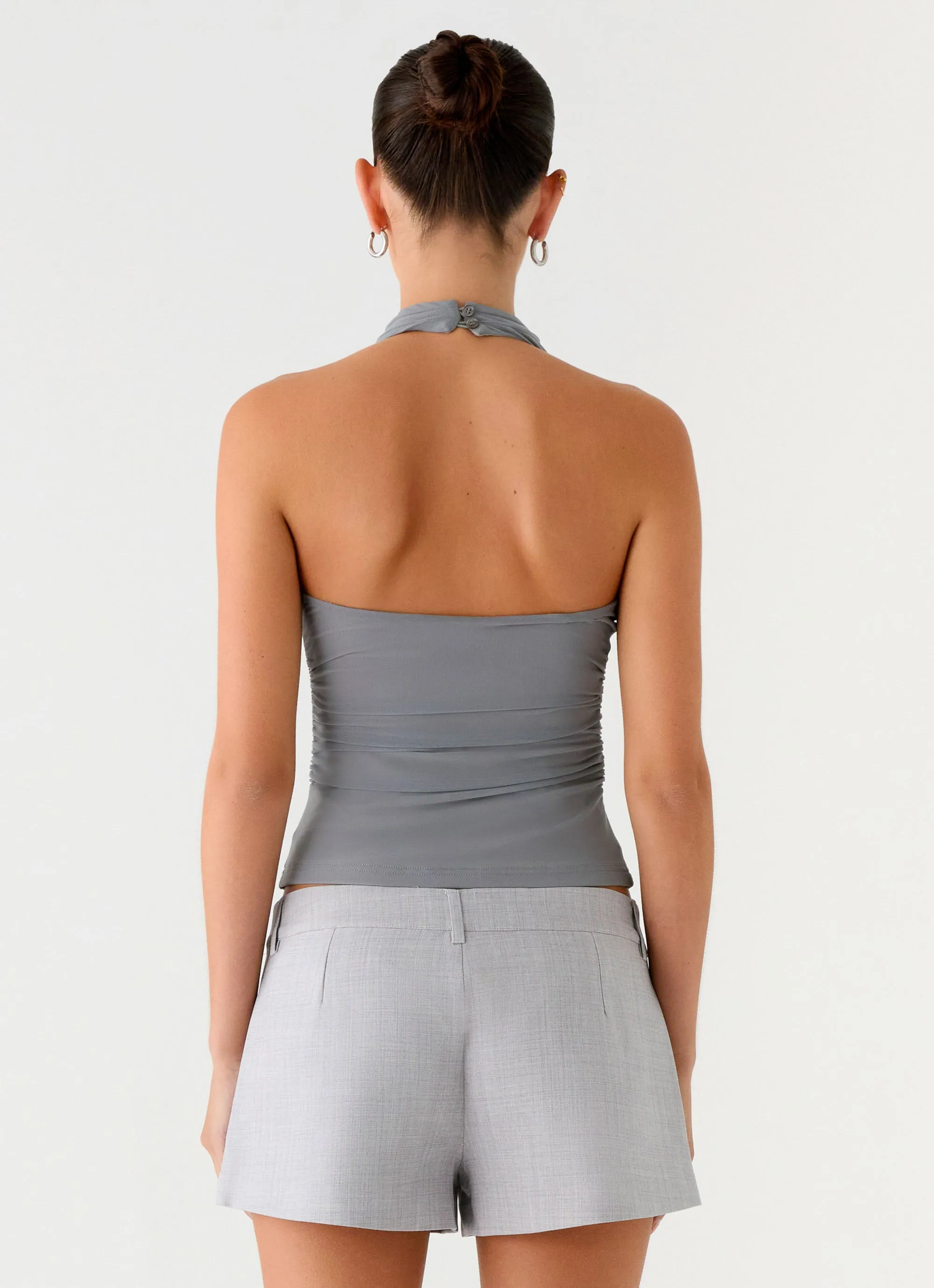 Rosana Halter Top - Grey sold by Peppermayo product image thumbnail 4