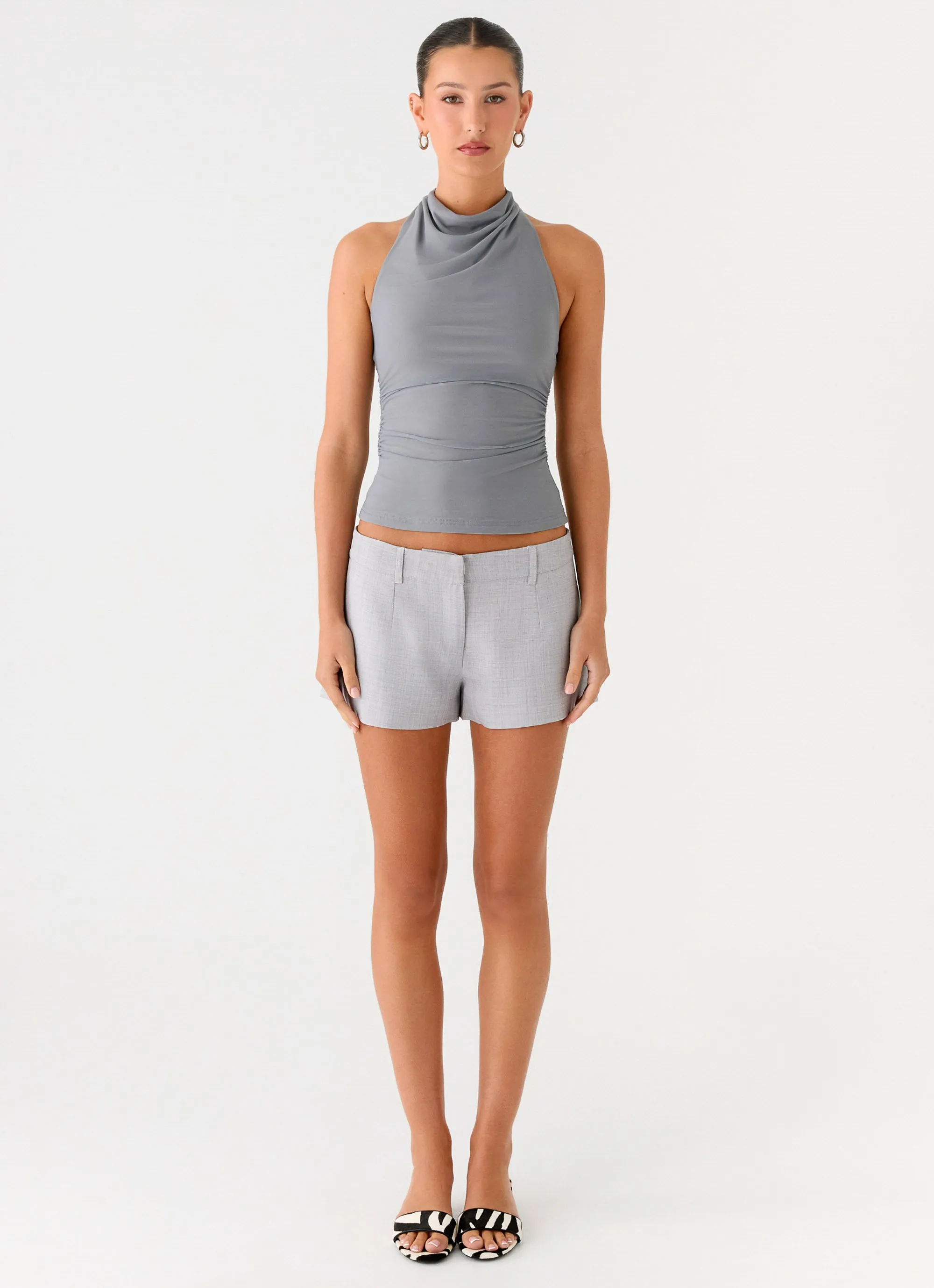 Rosana Halter Top - Grey sold by Peppermayo product image thumbnail 2