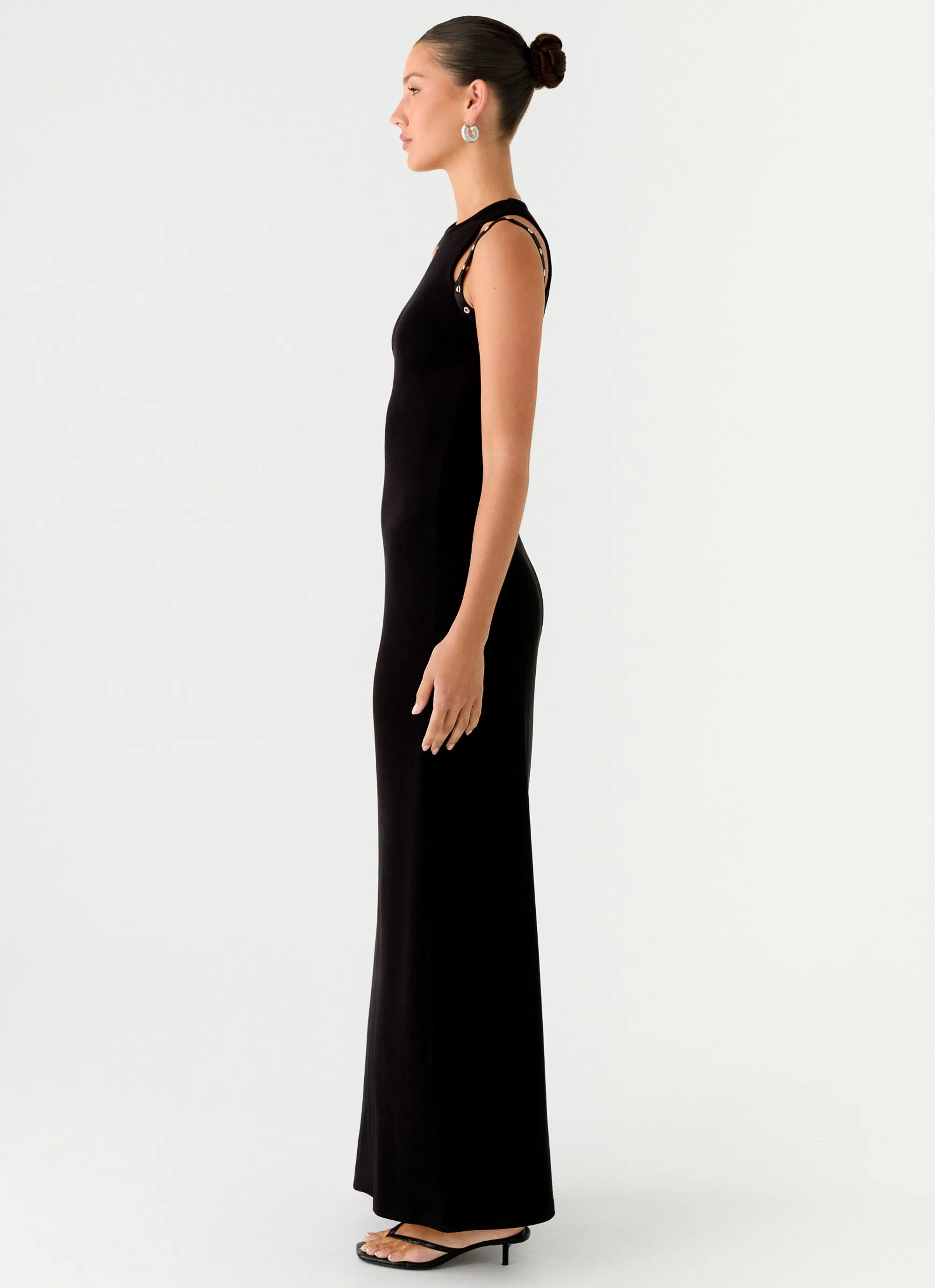 Rockstar Maxi Dress - Black sold by Peppermayo product image thumbnail 2