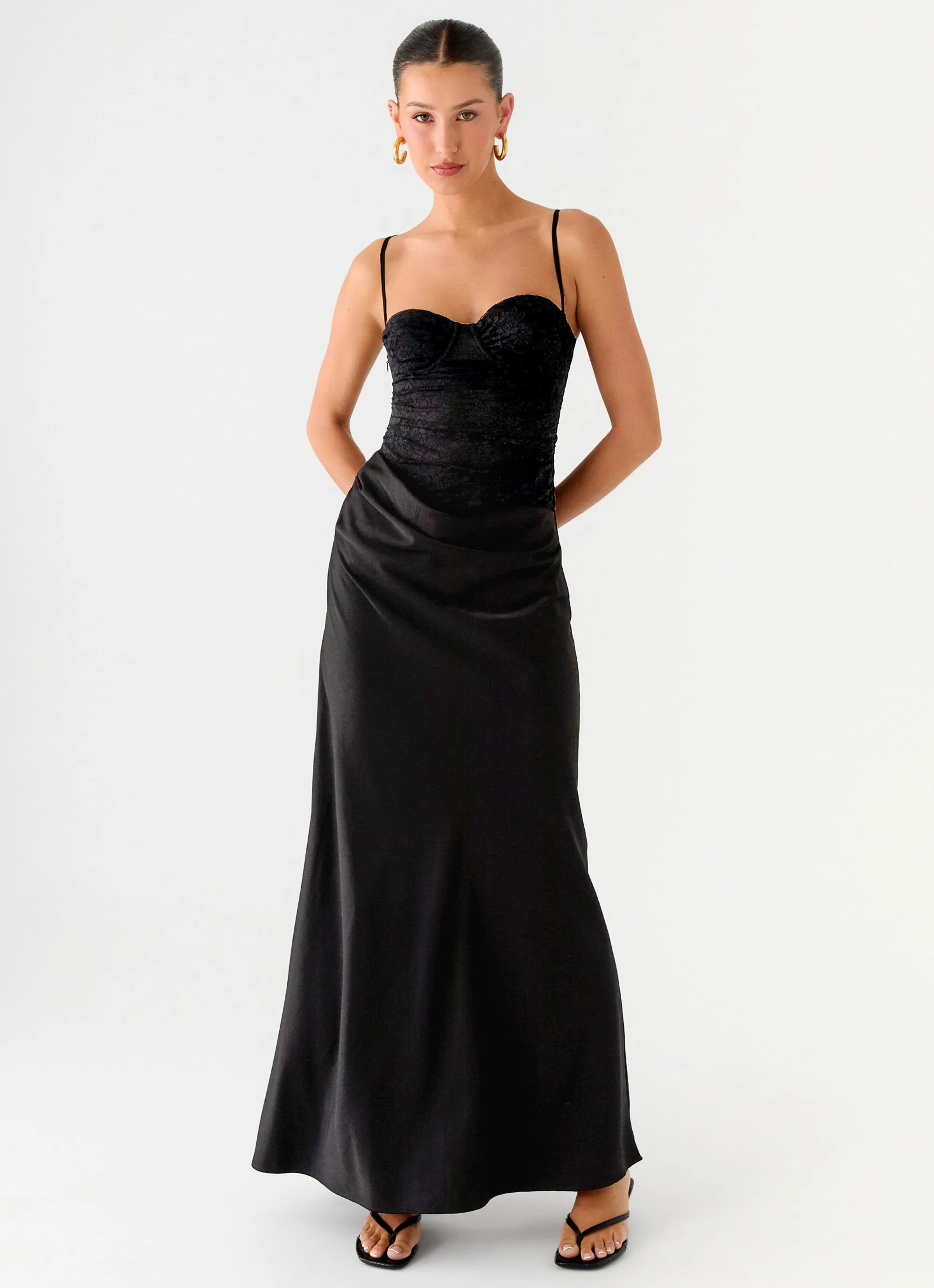Romy Maxi Dress - Black sold by Peppermayo product image thumbnail 4