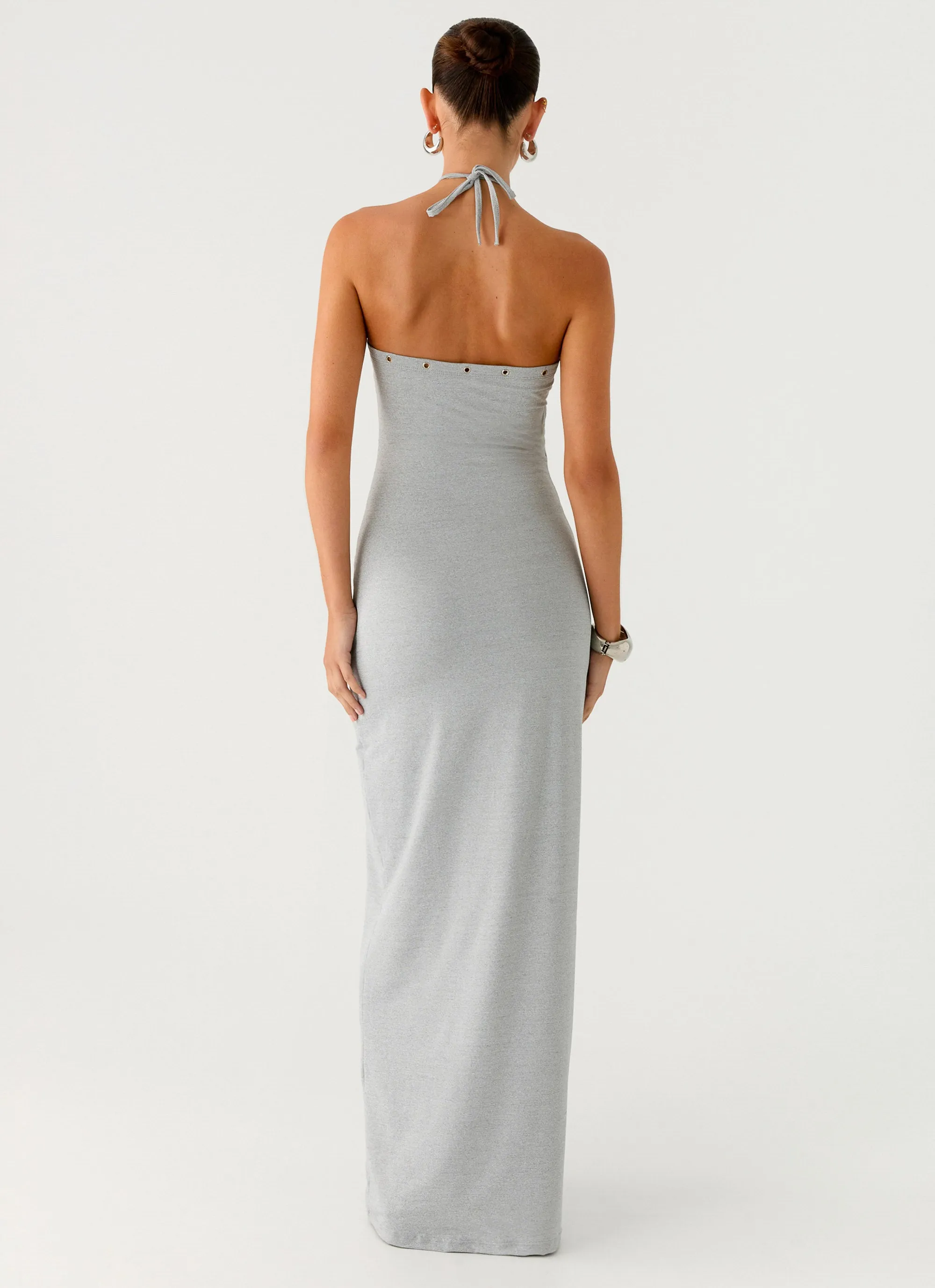 Off The Bass Maxi Dress - Grey sold by Peppermayo product image thumbnail 3