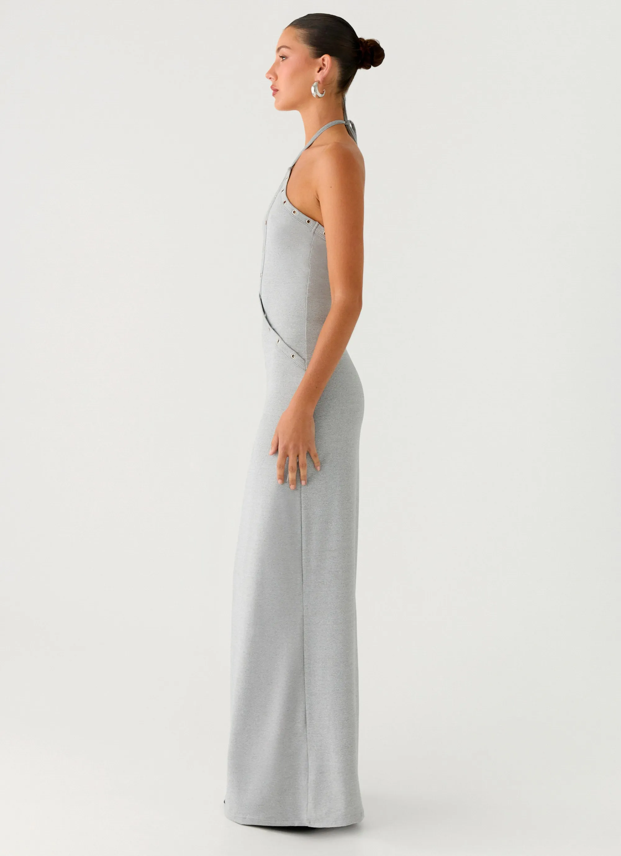 Off The Bass Maxi Dress - Grey sold by Peppermayo product image thumbnail 2