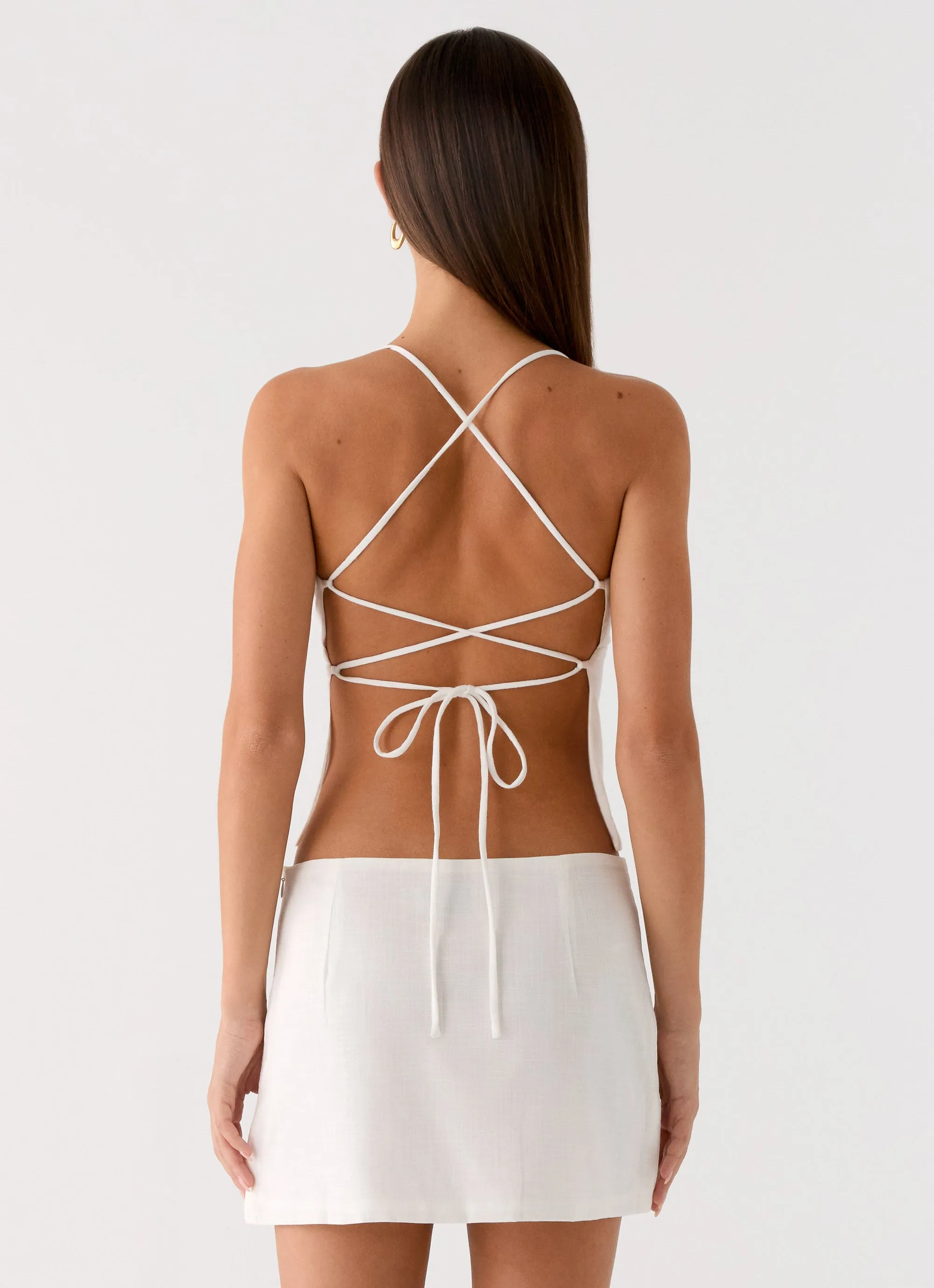 Sangria Top - White sold by Peppermayo product image thumbnail 4