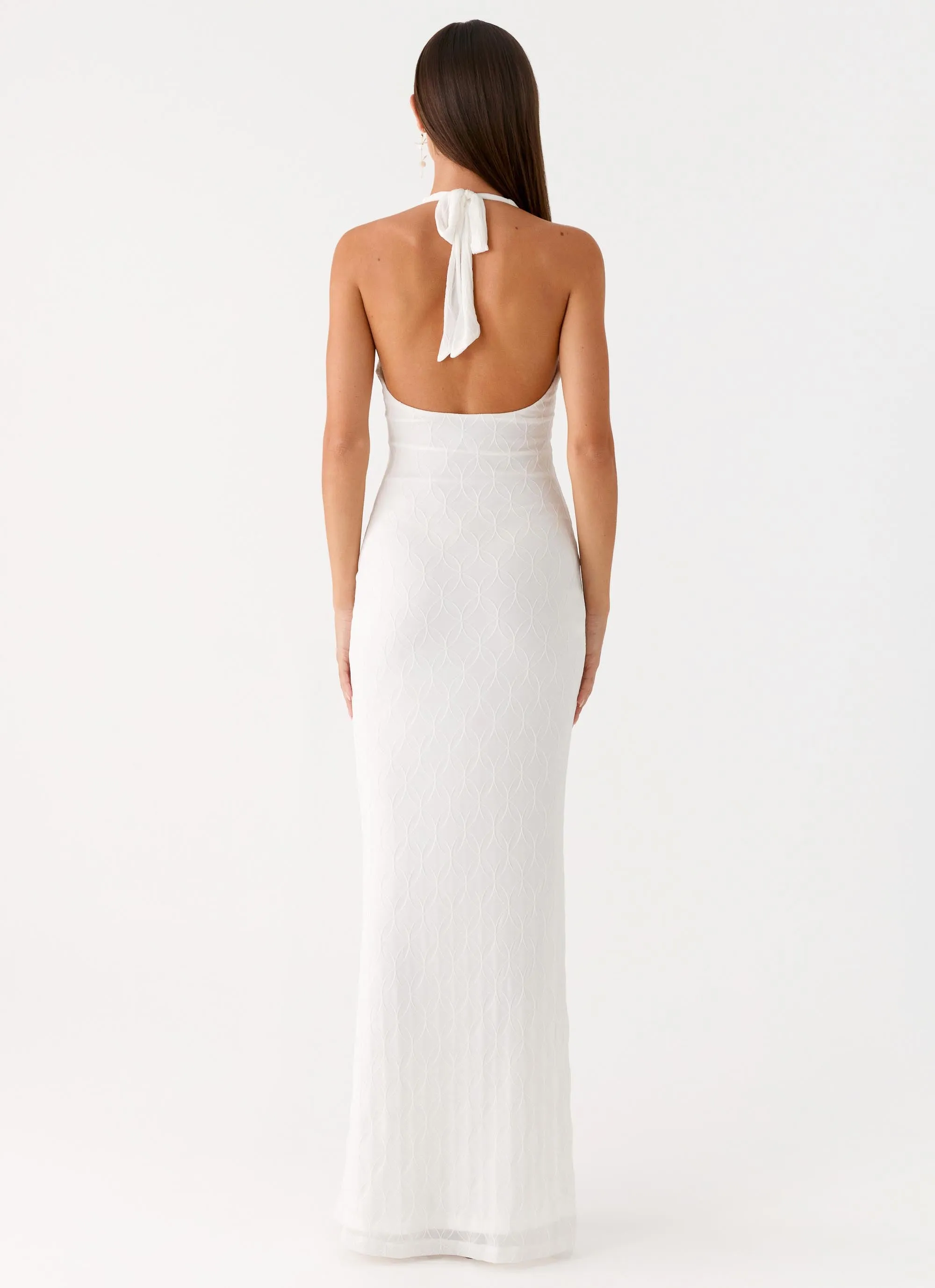 Charmed By You Maxi Dress - White sold by Peppermayo product image thumbnail 3