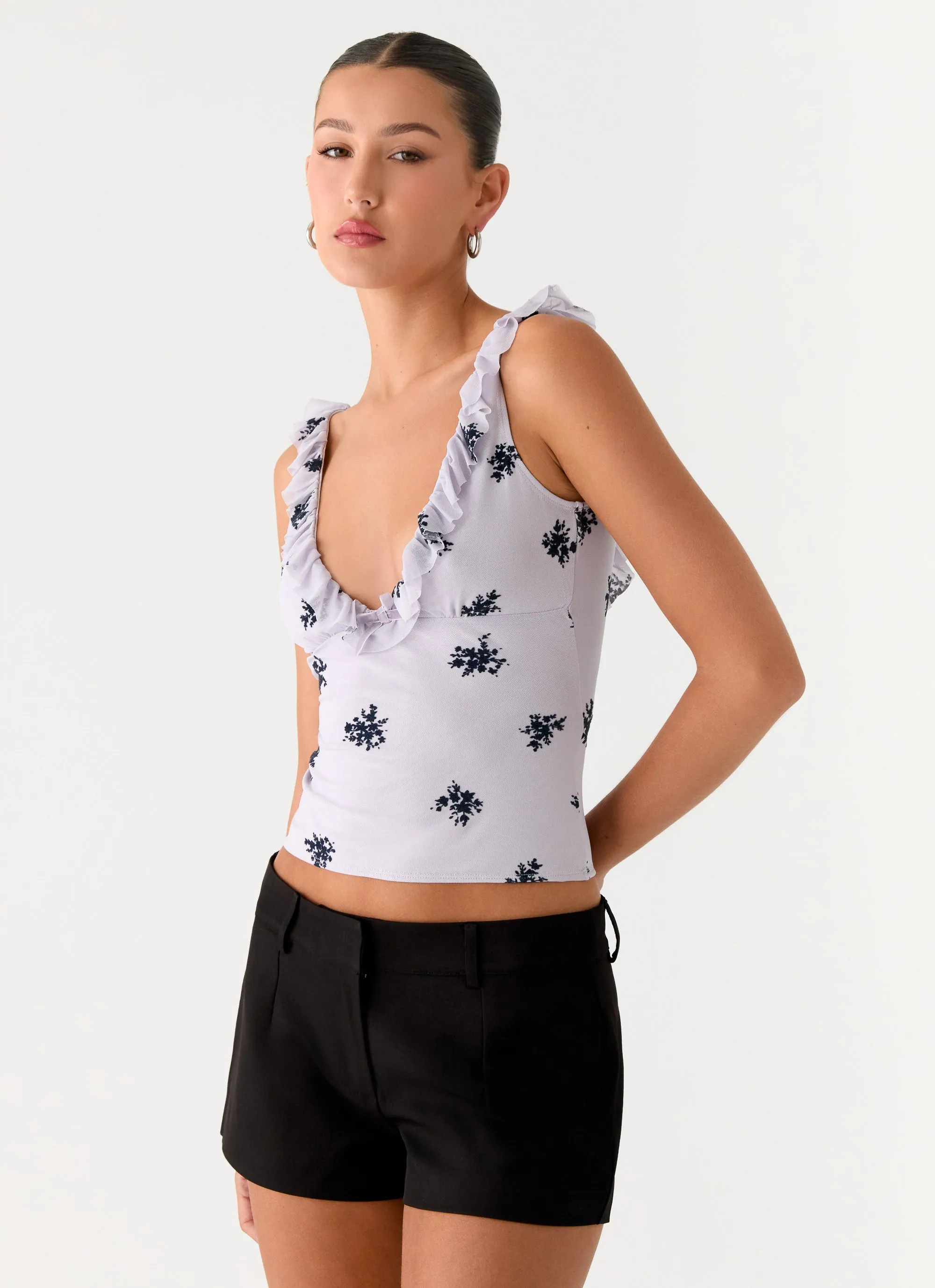 Milena Cami Top - Lilac sold by Peppermayo product image thumbnail 5