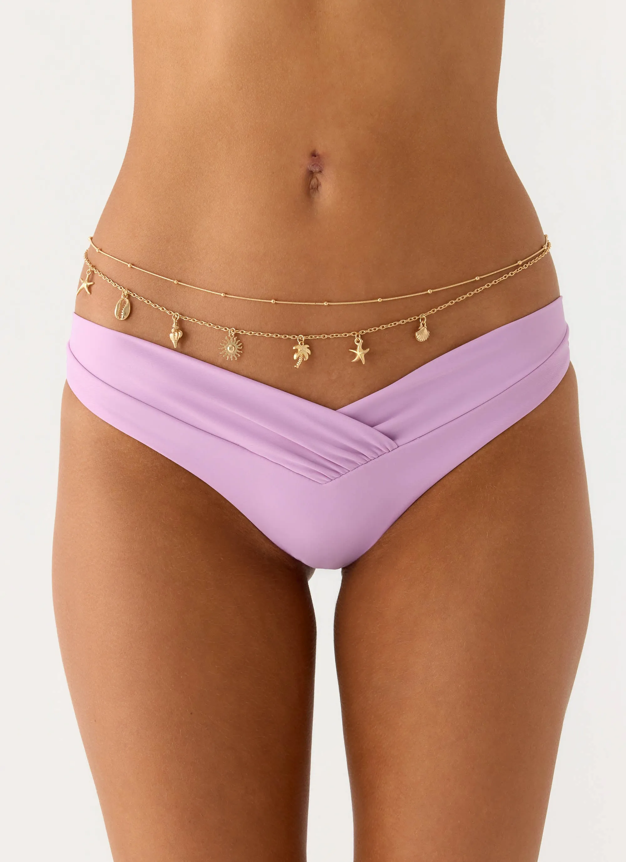 Ciao Charm Belly Chain - Gold sold by Peppermayo product image thumbnail 3