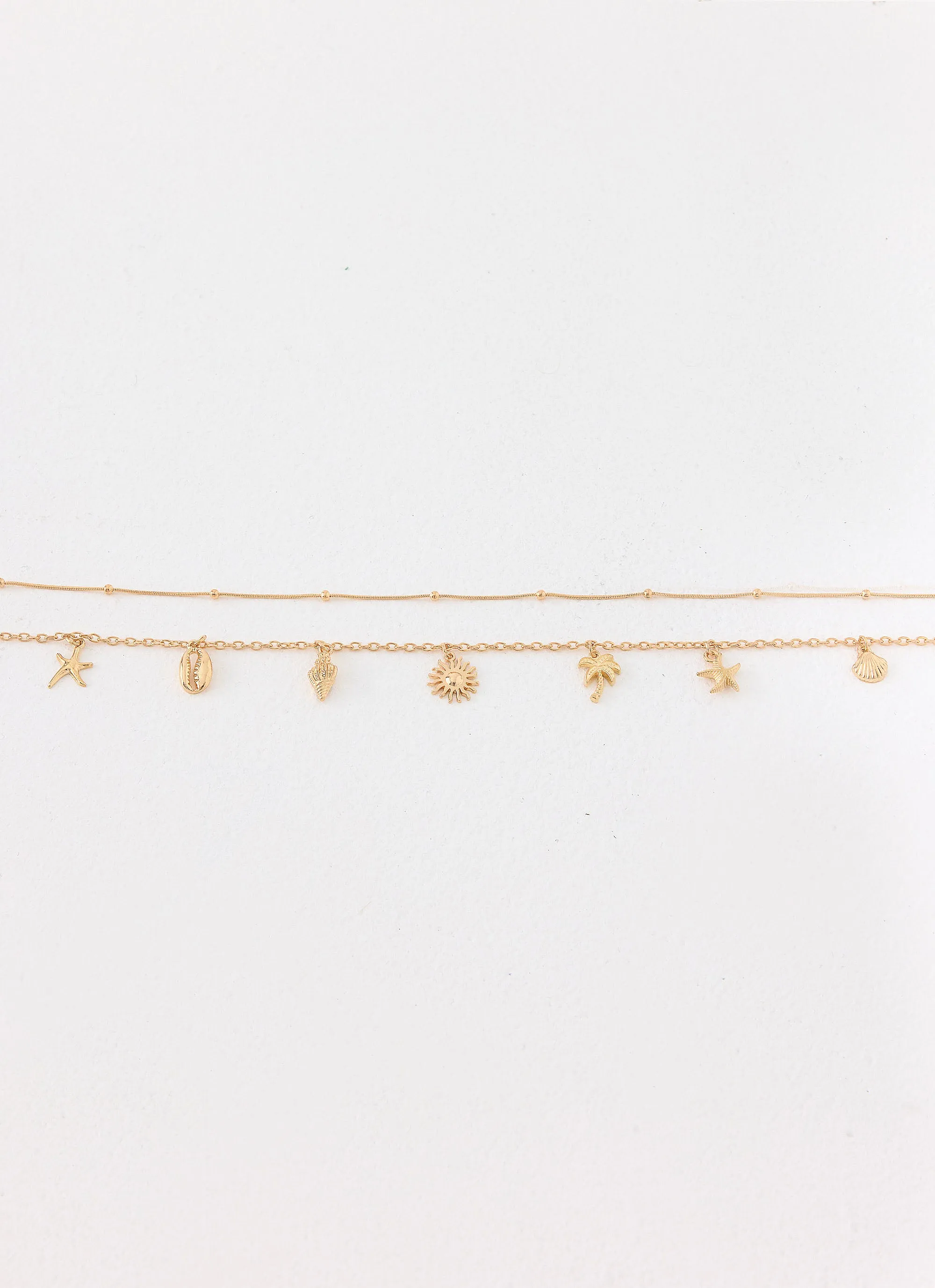 Ciao Charm Belly Chain - Gold sold by Peppermayo product image thumbnail 2