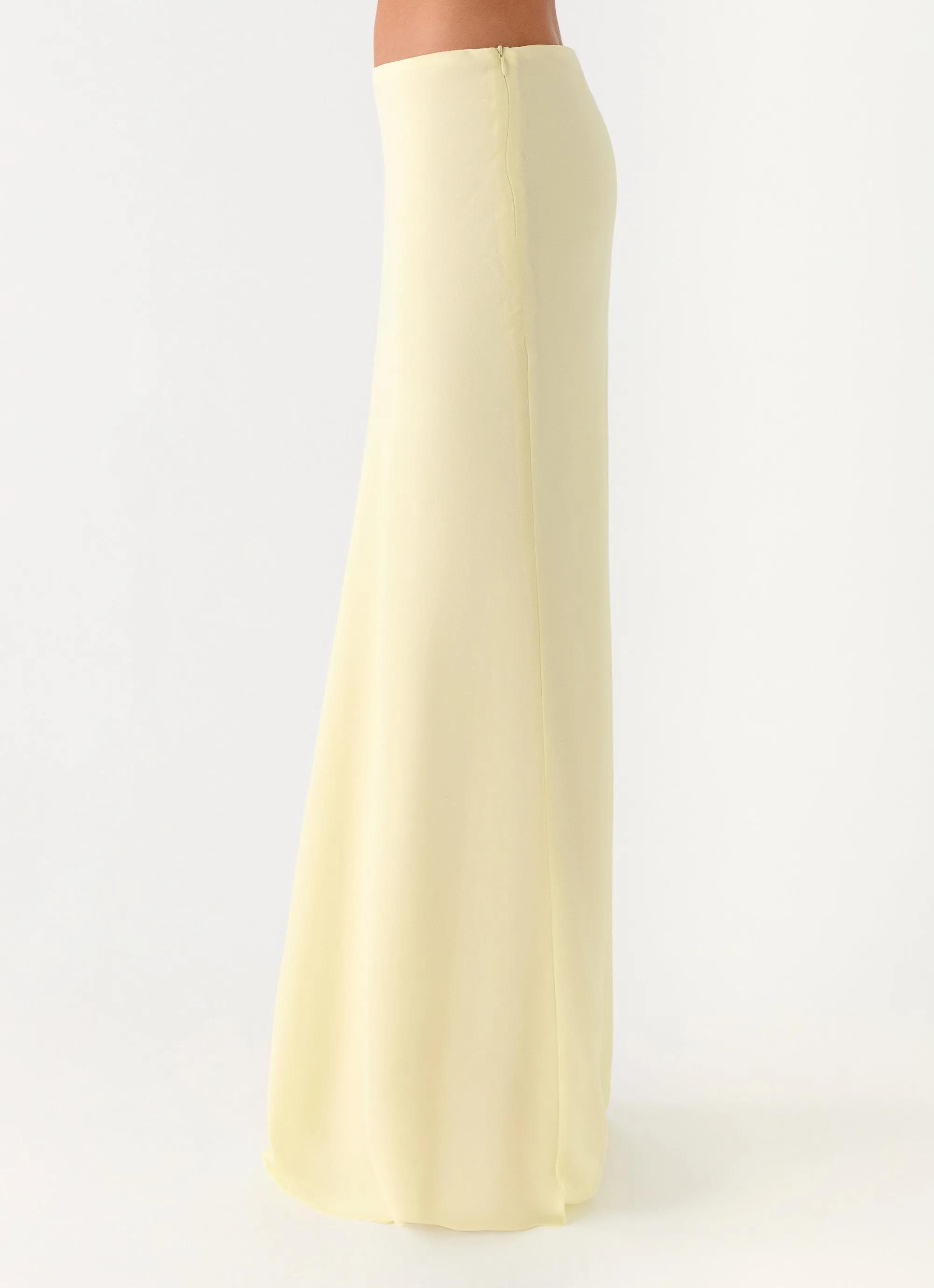 Star Girl Chiffon Maxi Skirt - Yellow sold by Peppermayo product image thumbnail 3