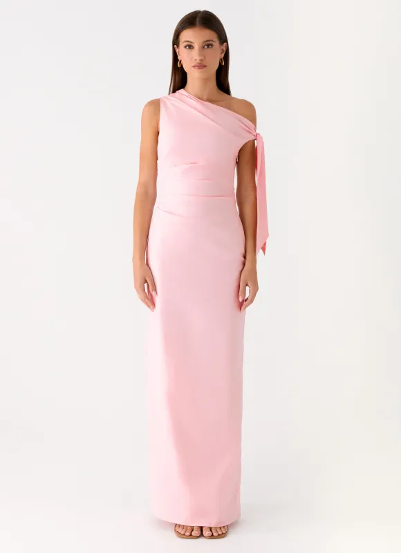 Marella Maxi Dress - Pink sold by Peppermayo