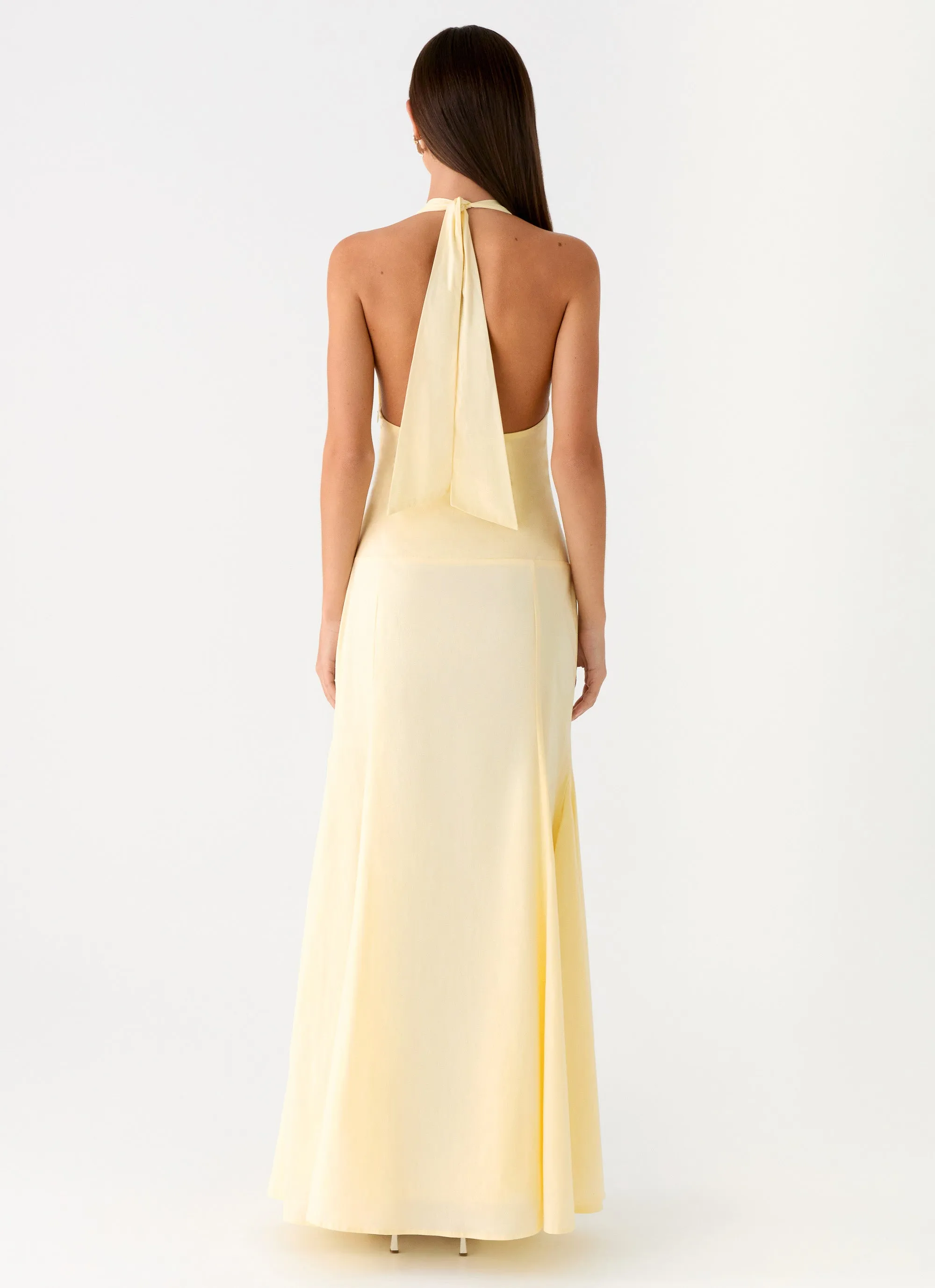 Tanselle Maxi Dress - Butter sold by Peppermayo product image thumbnail 3