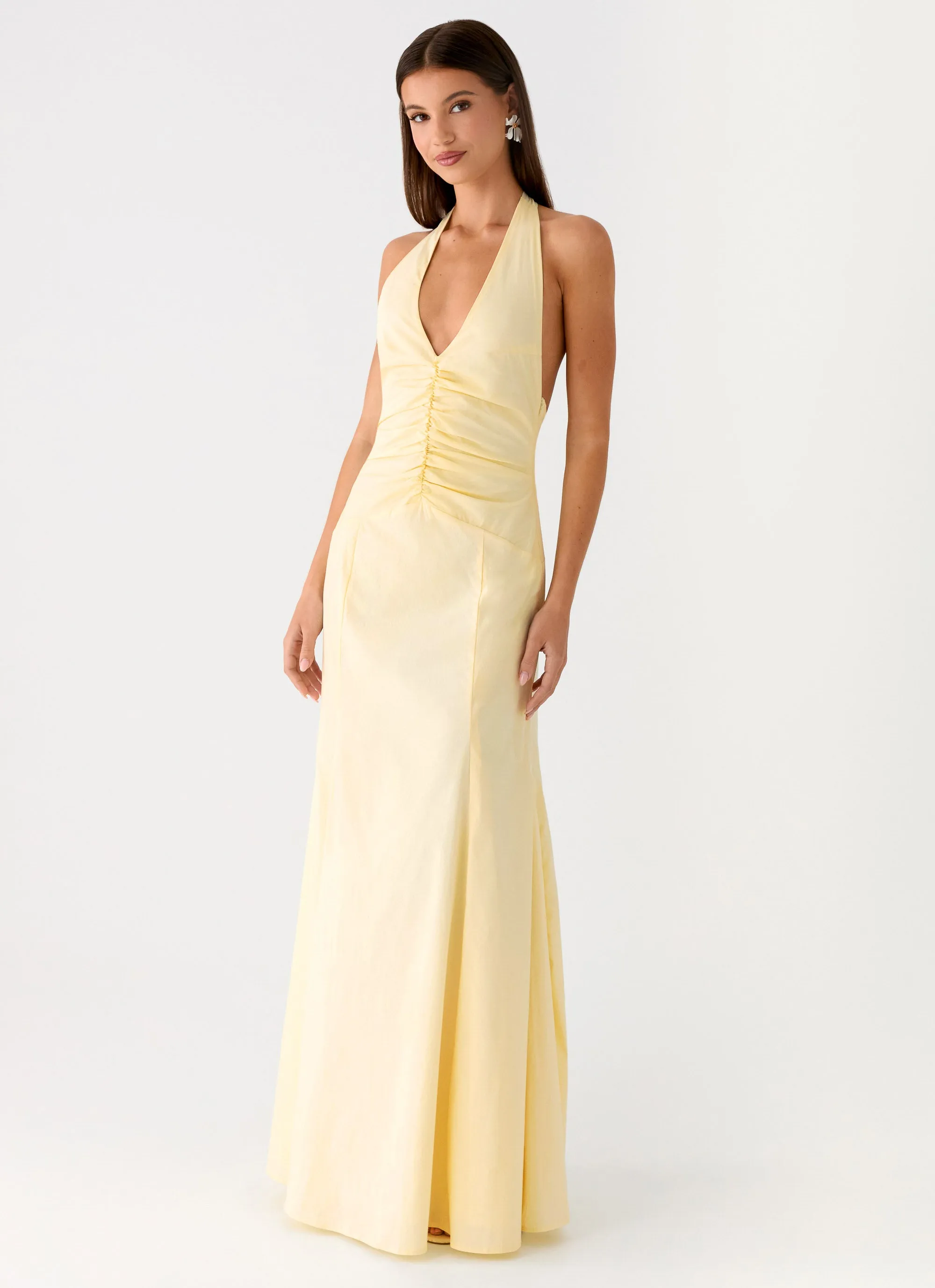 Tanselle Maxi Dress - Butter sold by Peppermayo product image thumbnail 4
