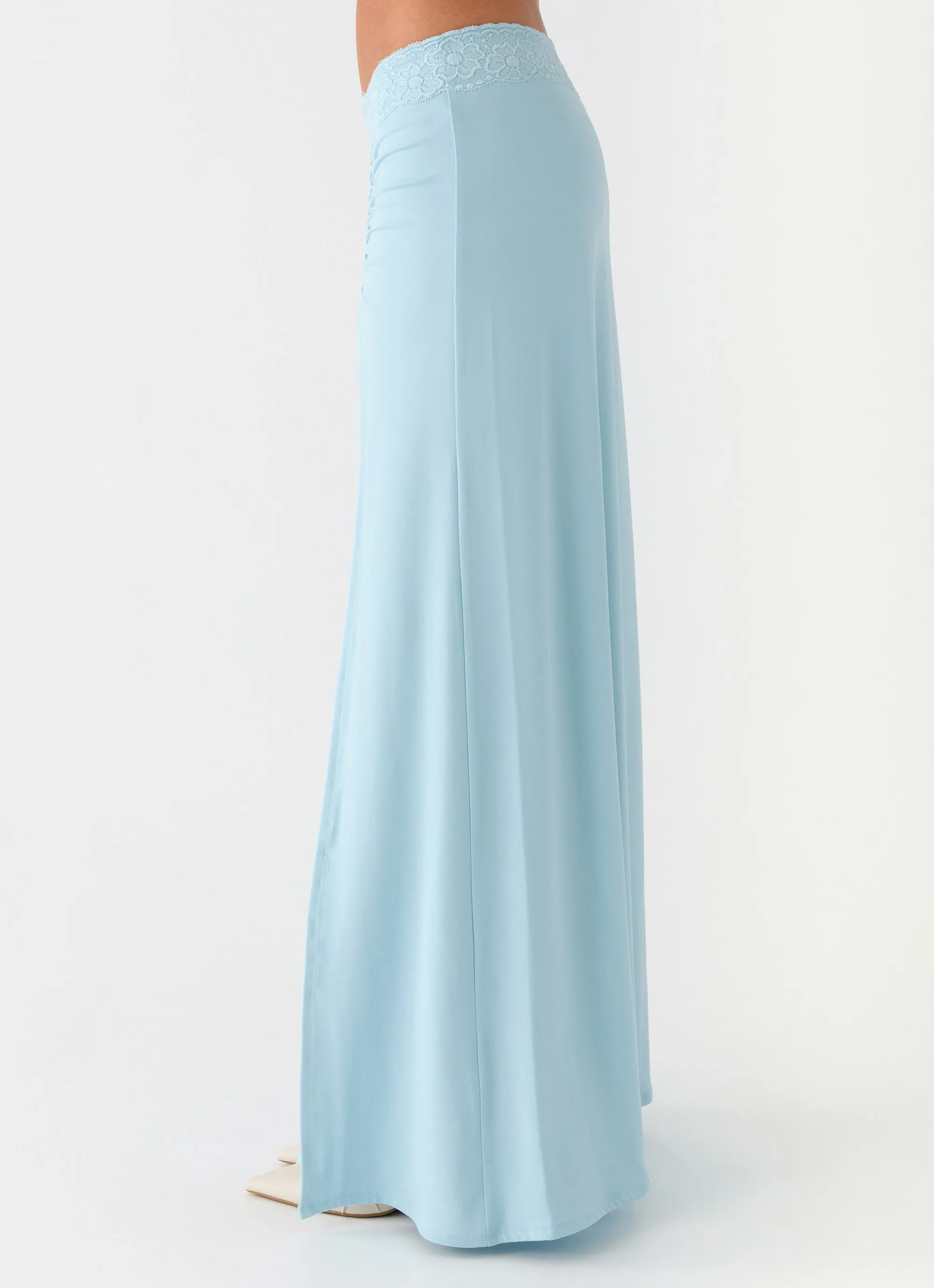 Ocean Plunge Maxi Skirt - Blue sold by Peppermayo product image thumbnail 3