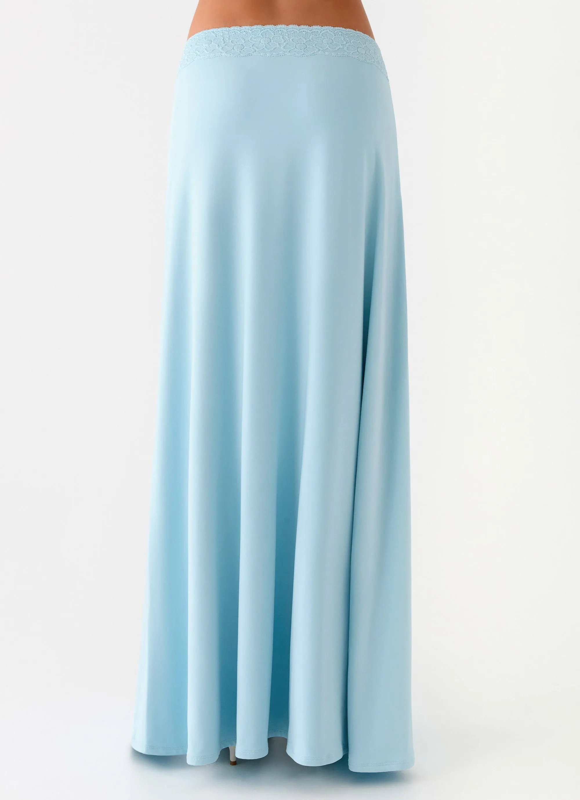 Ocean Plunge Maxi Skirt - Blue sold by Peppermayo product image thumbnail 4