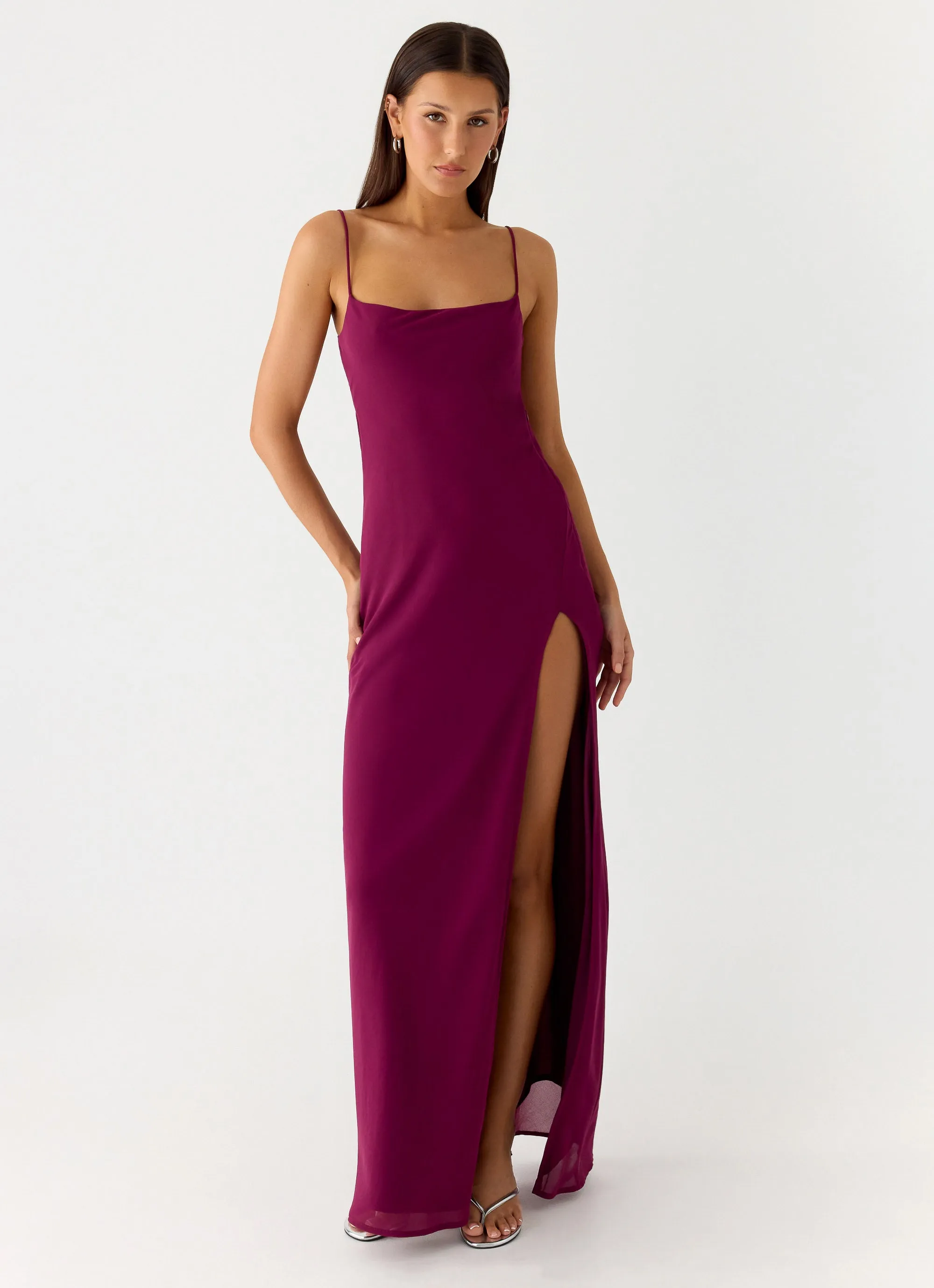 Alouette Maxi Dress - Plum sold by Peppermayo product image thumbnail 3