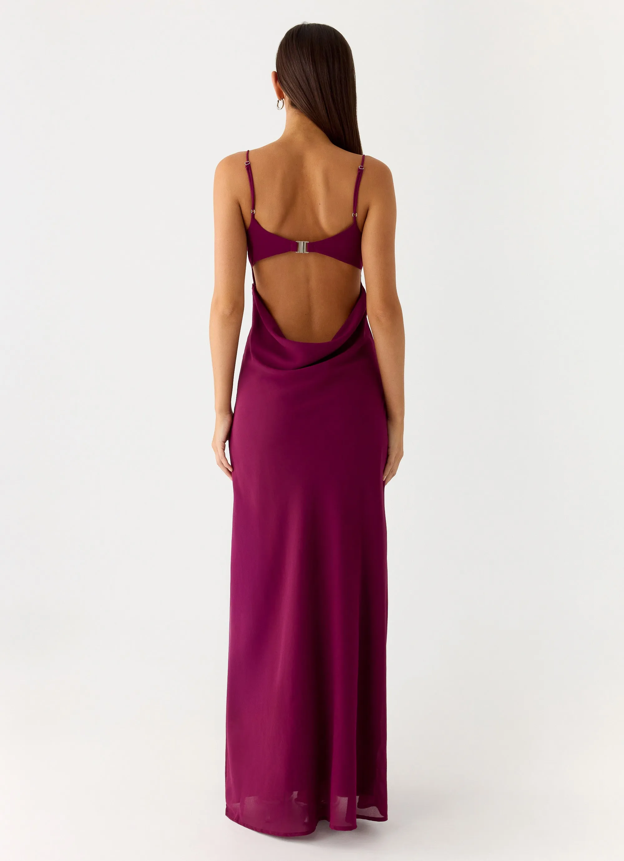 Alouette Maxi Dress - Plum sold by Peppermayo product image thumbnail 5