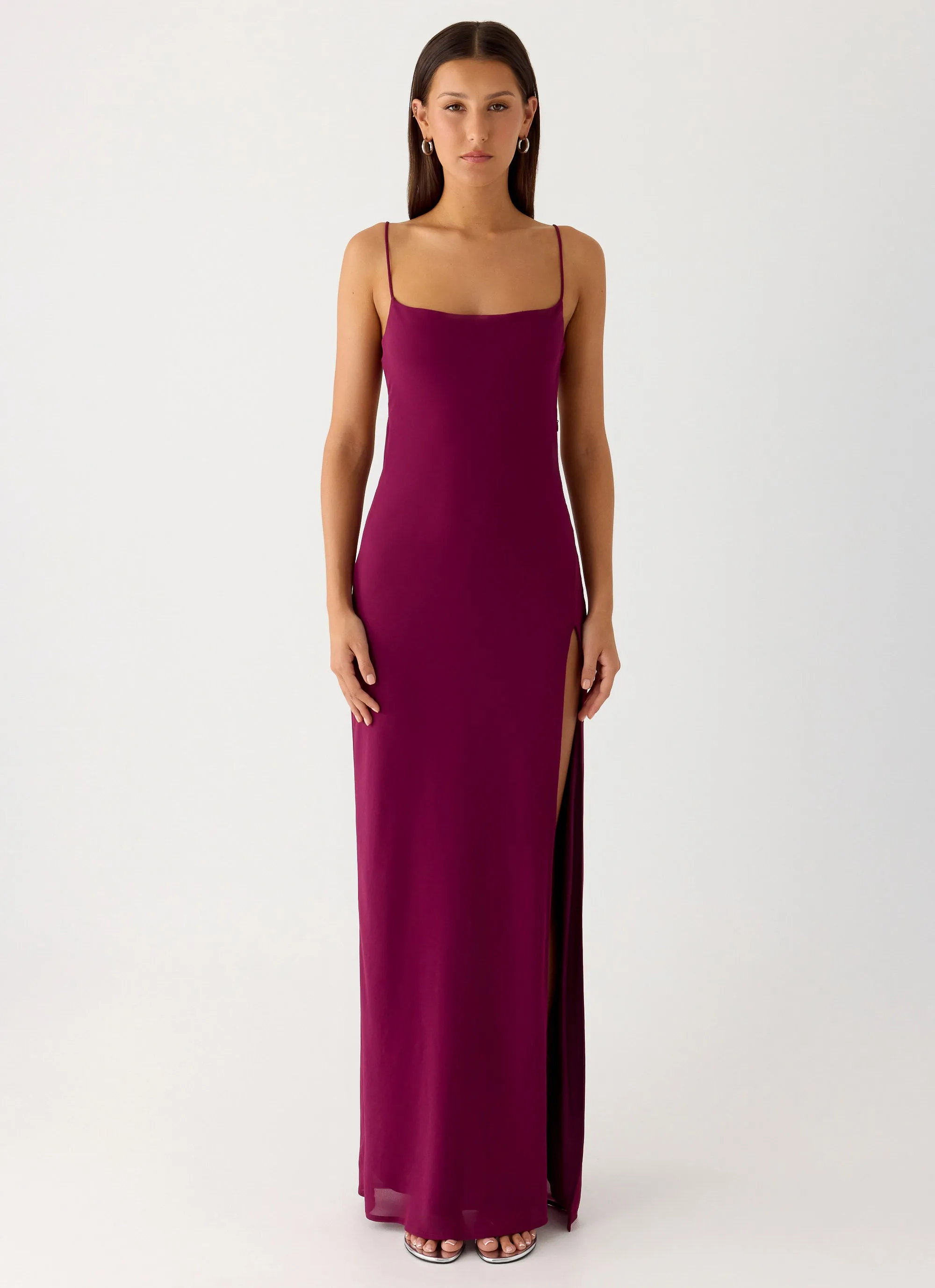 Alouette Maxi Dress - Plum sold by Peppermayo product image thumbnail 2