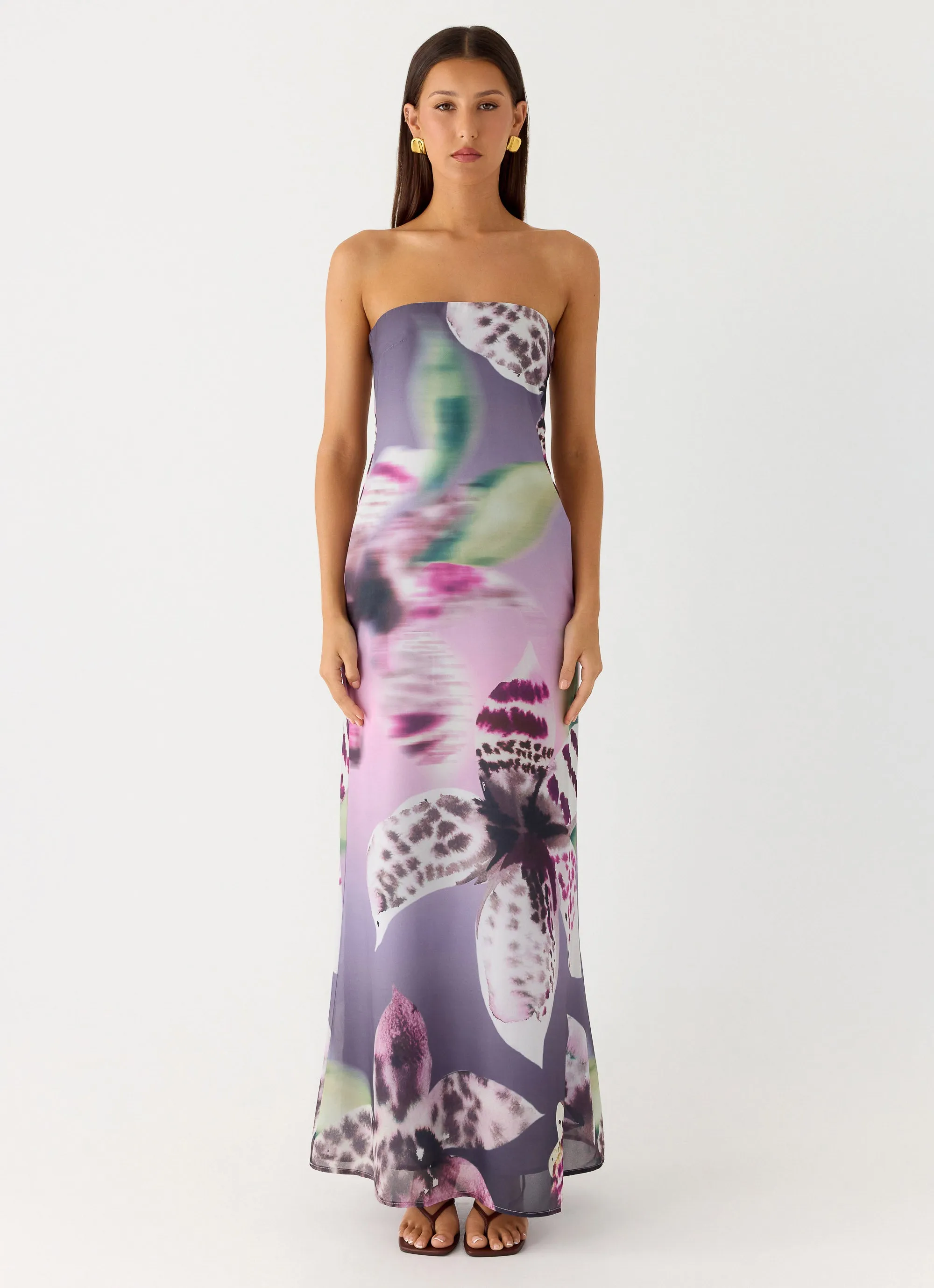 Darcy Maxi Dress - Ombre Floral Affair sold by Peppermayo