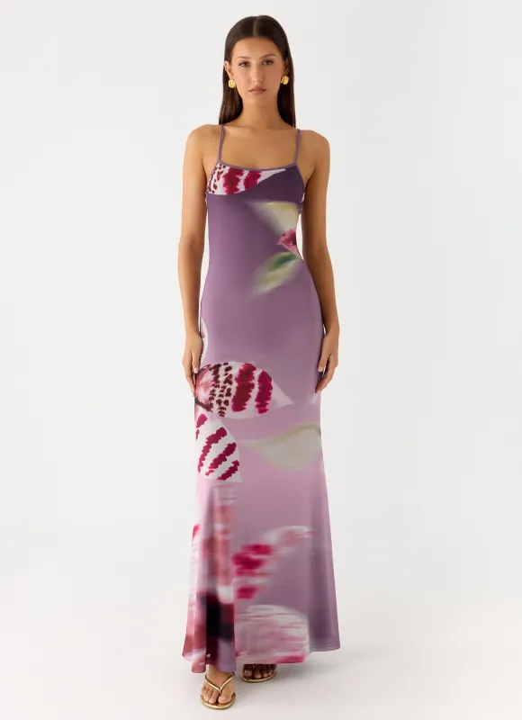 Everett Maxi Dress - Ombre Floral Affair sold by Peppermayo