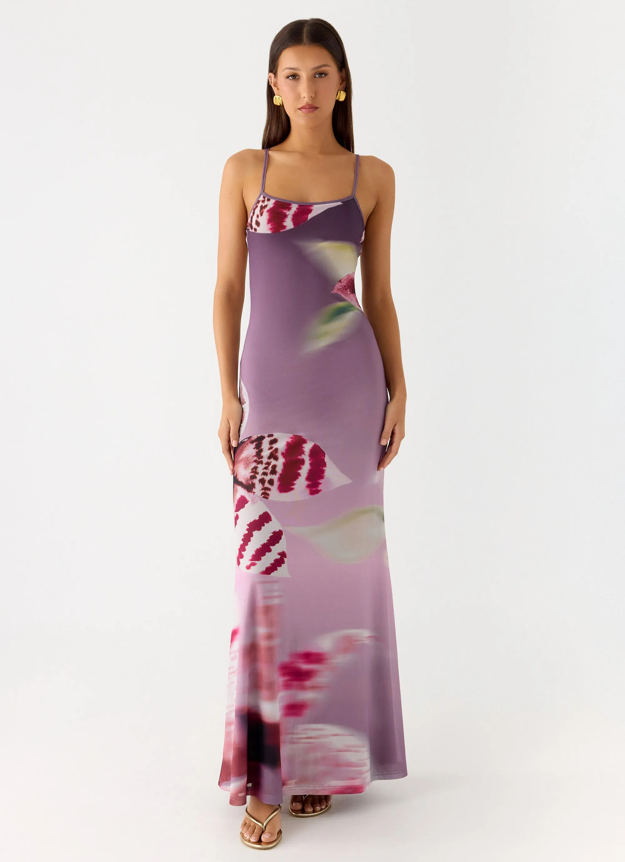Everett Maxi Dress - Ombre Floral Affair sold by Peppermayo