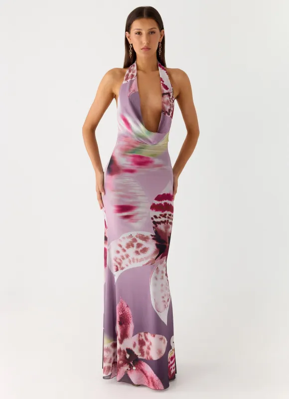Like You Better Maxi Dress - Ombre Floral Affair sold by Peppermayo